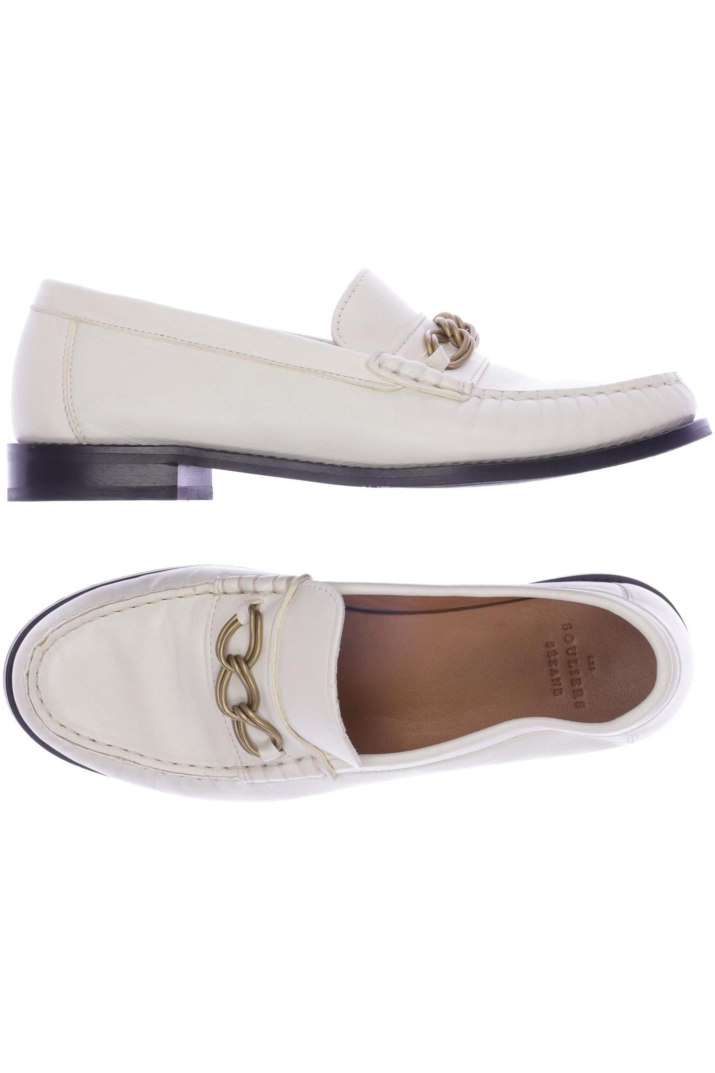 Thumbnail - Sezane Damen Halbschuh, cremeweiß, Gr. 38