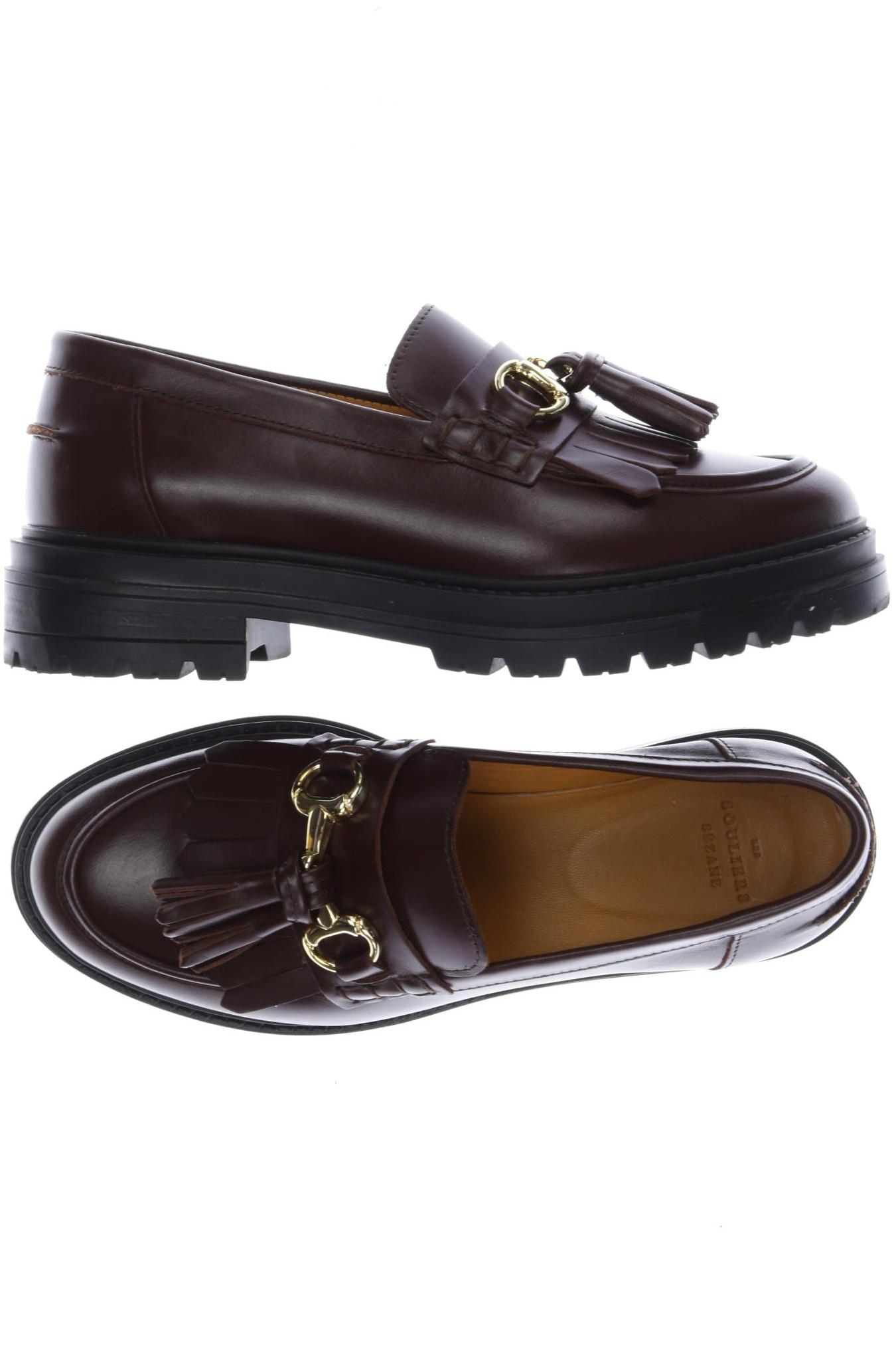 

Sezane Damen Halbschuh, braun, Gr. 37