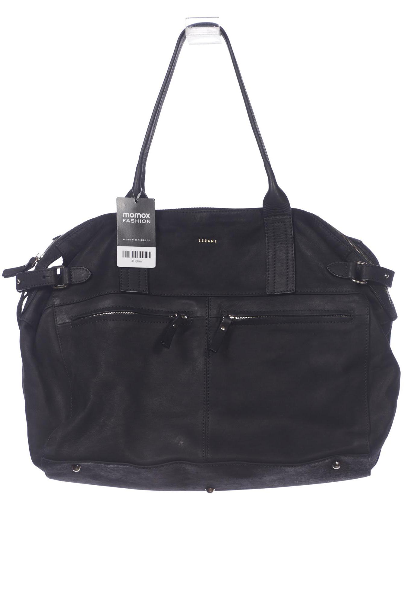 

Sezane Damen Handtasche, schwarz, Gr.