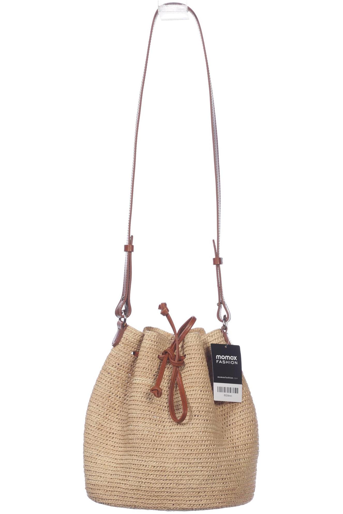 

Sezane Damen Handtasche, beige, Gr.