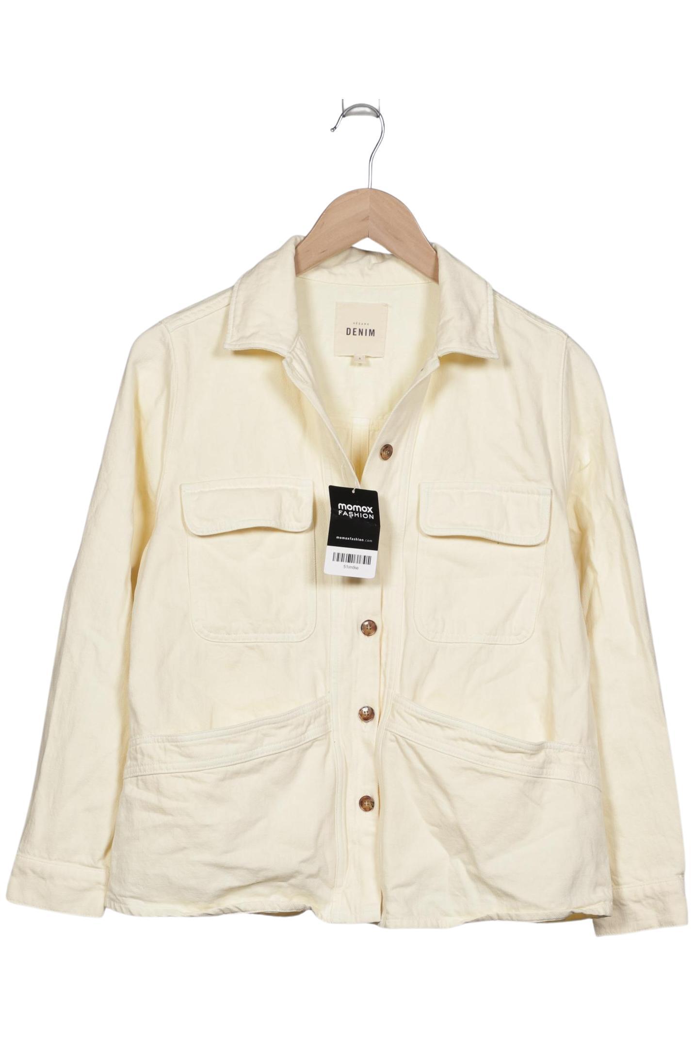 

Sezane Damen Jacke, cremeweiß, Gr. 36