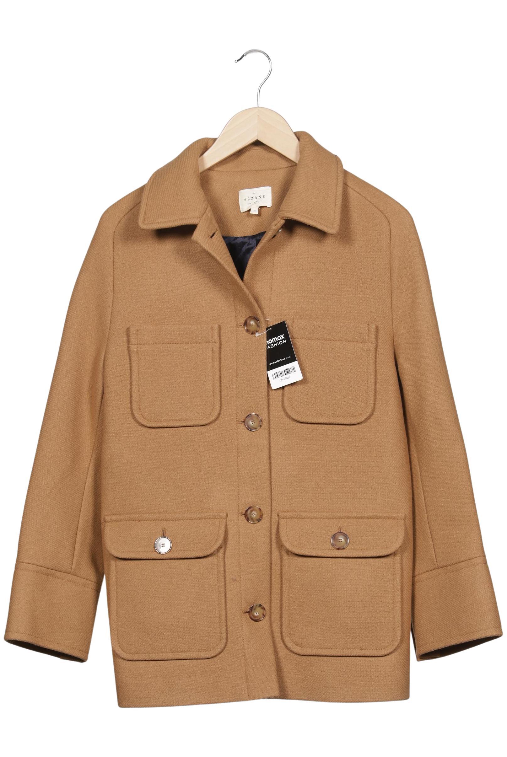 

Sezane Damen Jacke, beige, Gr. 36