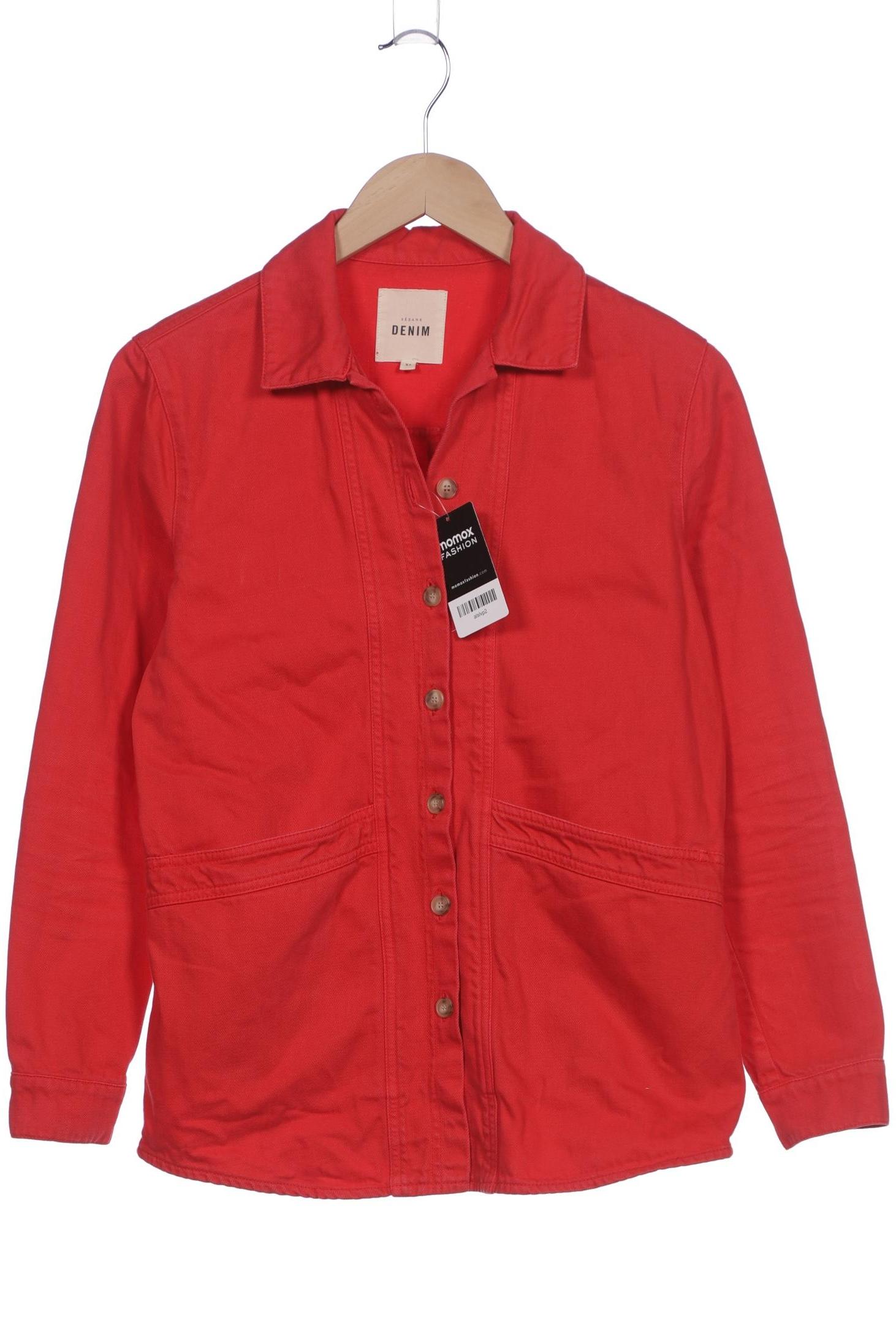 

Sezane Damen Jacke, rot, Gr. 34