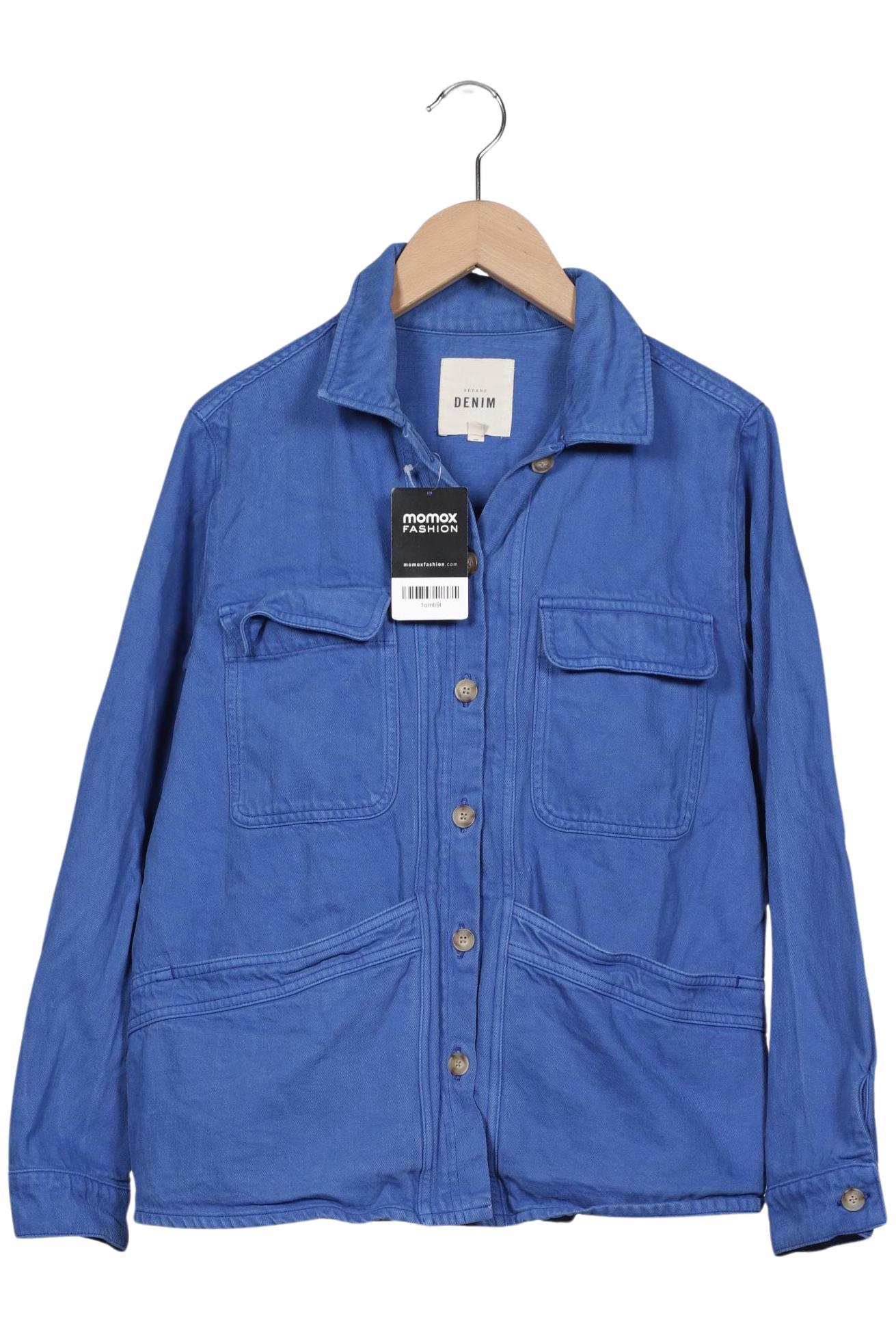 

Sezane Damen Jacke, blau, Gr. 36