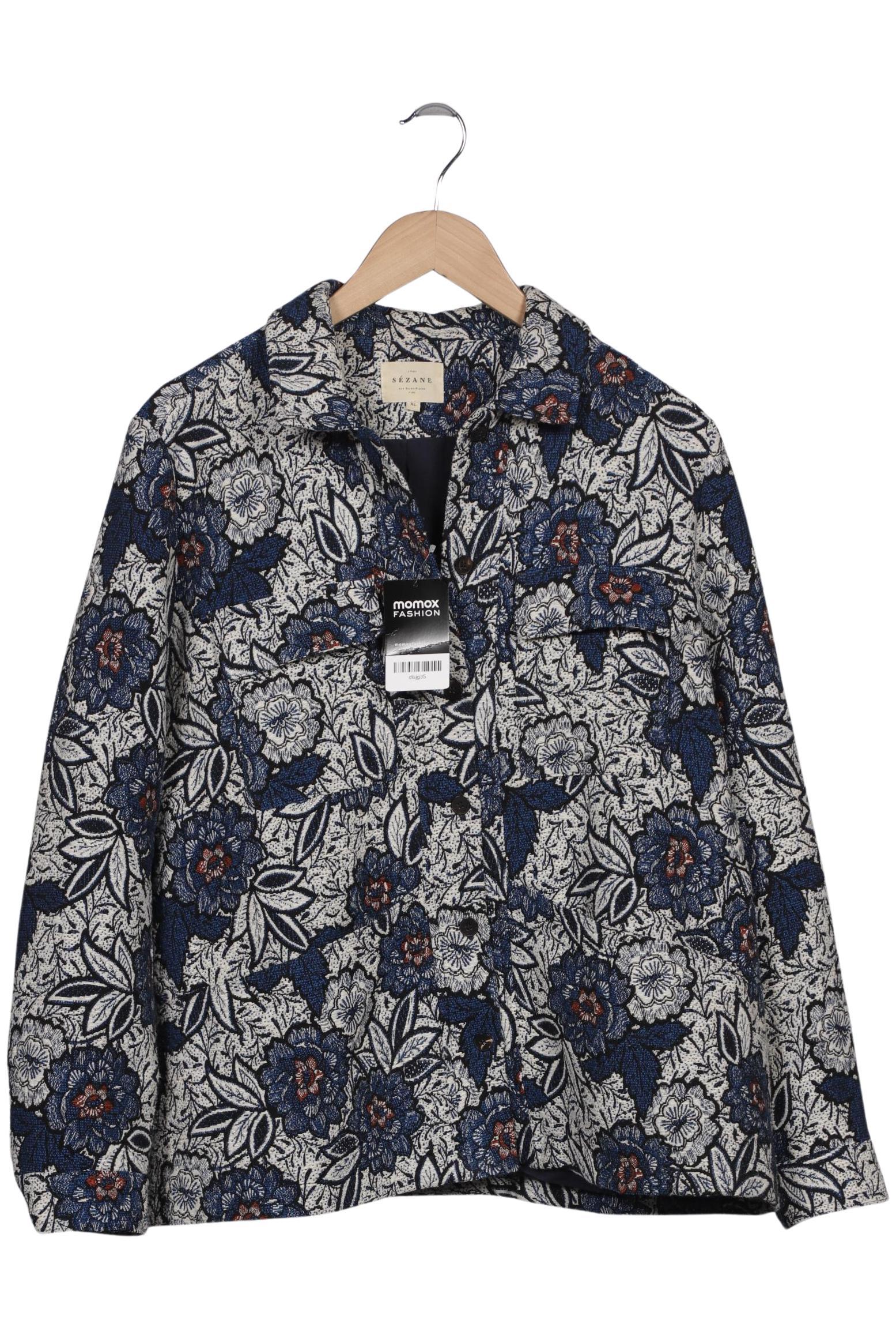 

Sezane Damen Jacke, blau, Gr. 44