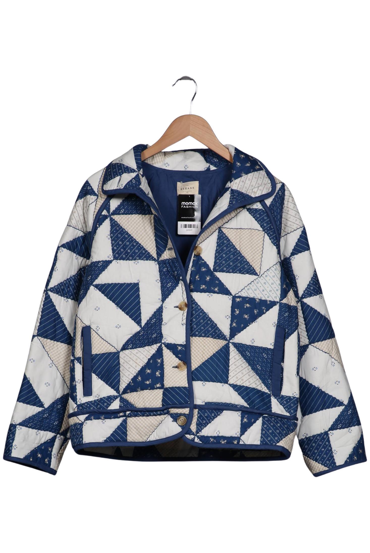 

Sezane Damen Jacke, blau, Gr. 36