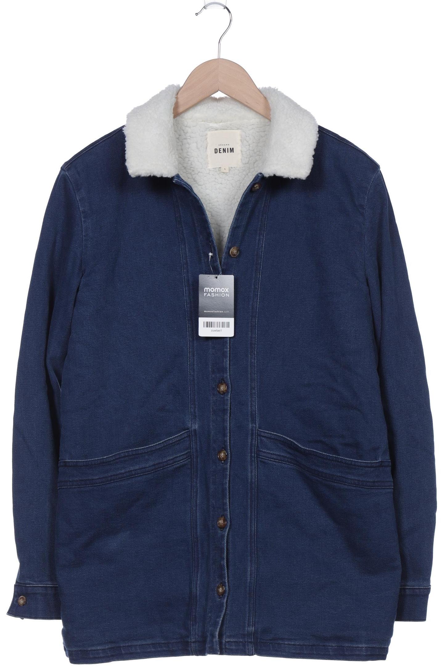 

Sezane Damen Jacke, blau, Gr. 42