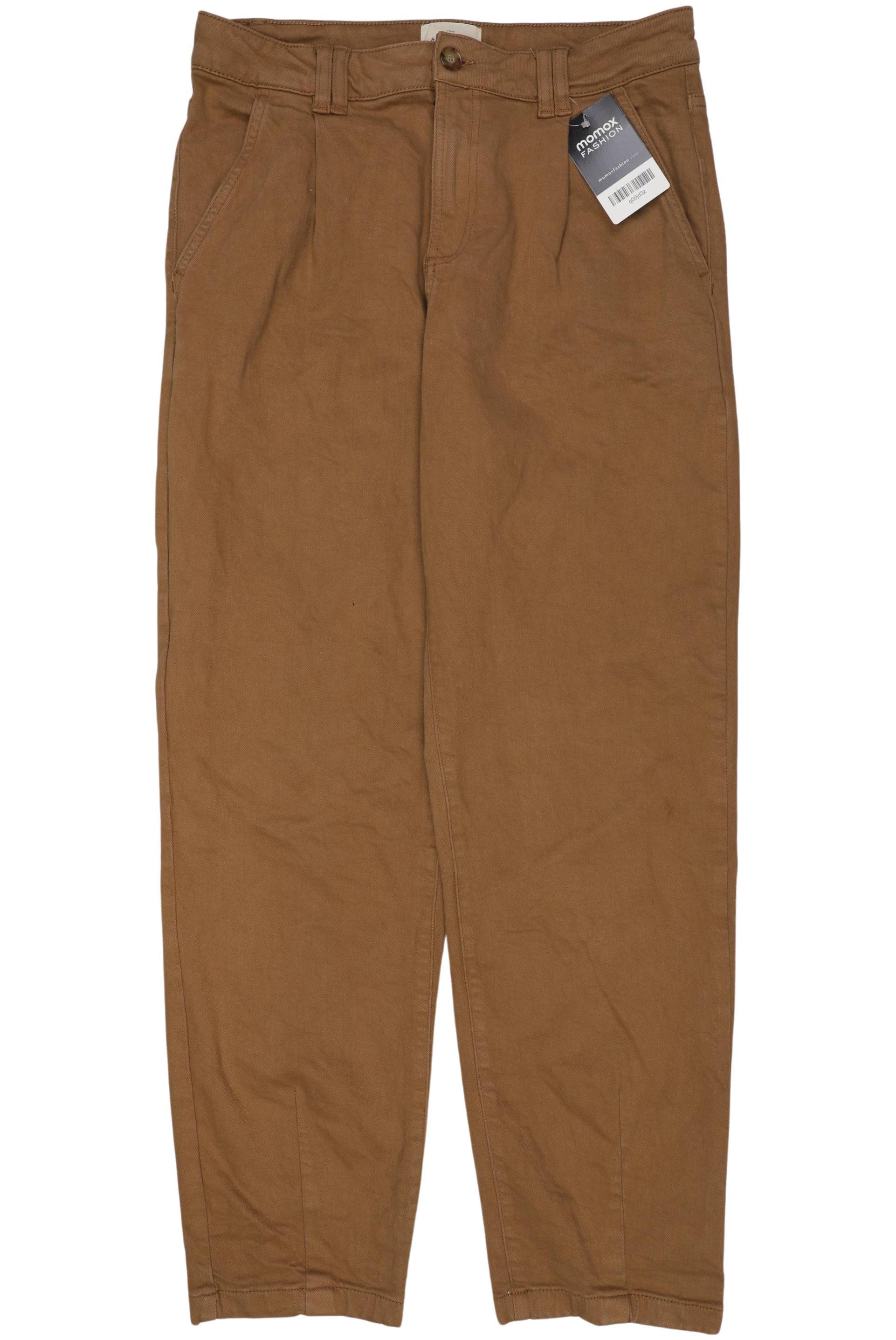 

Sezane Damen Jeans, braun, Gr. 38