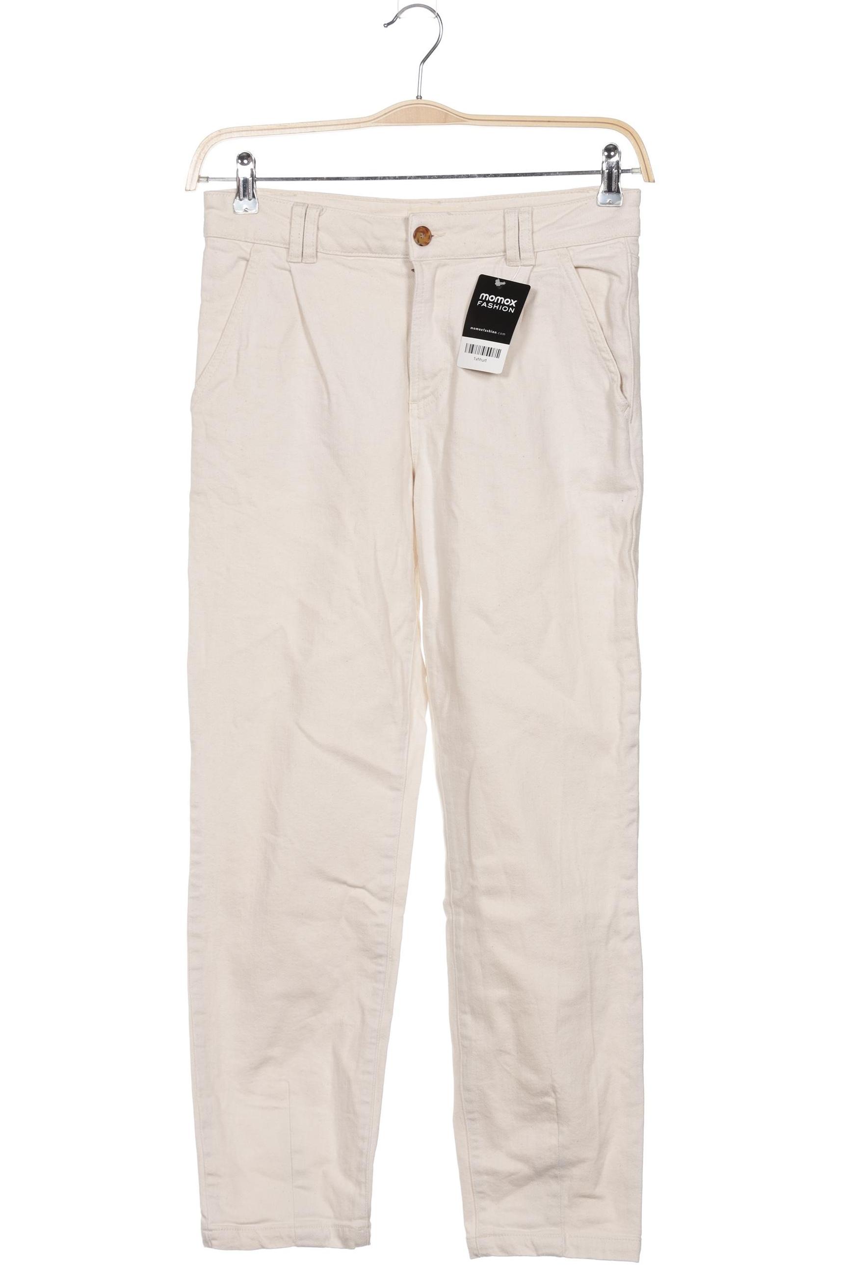 

Sezane Damen Jeans, cremeweiß, Gr. 36