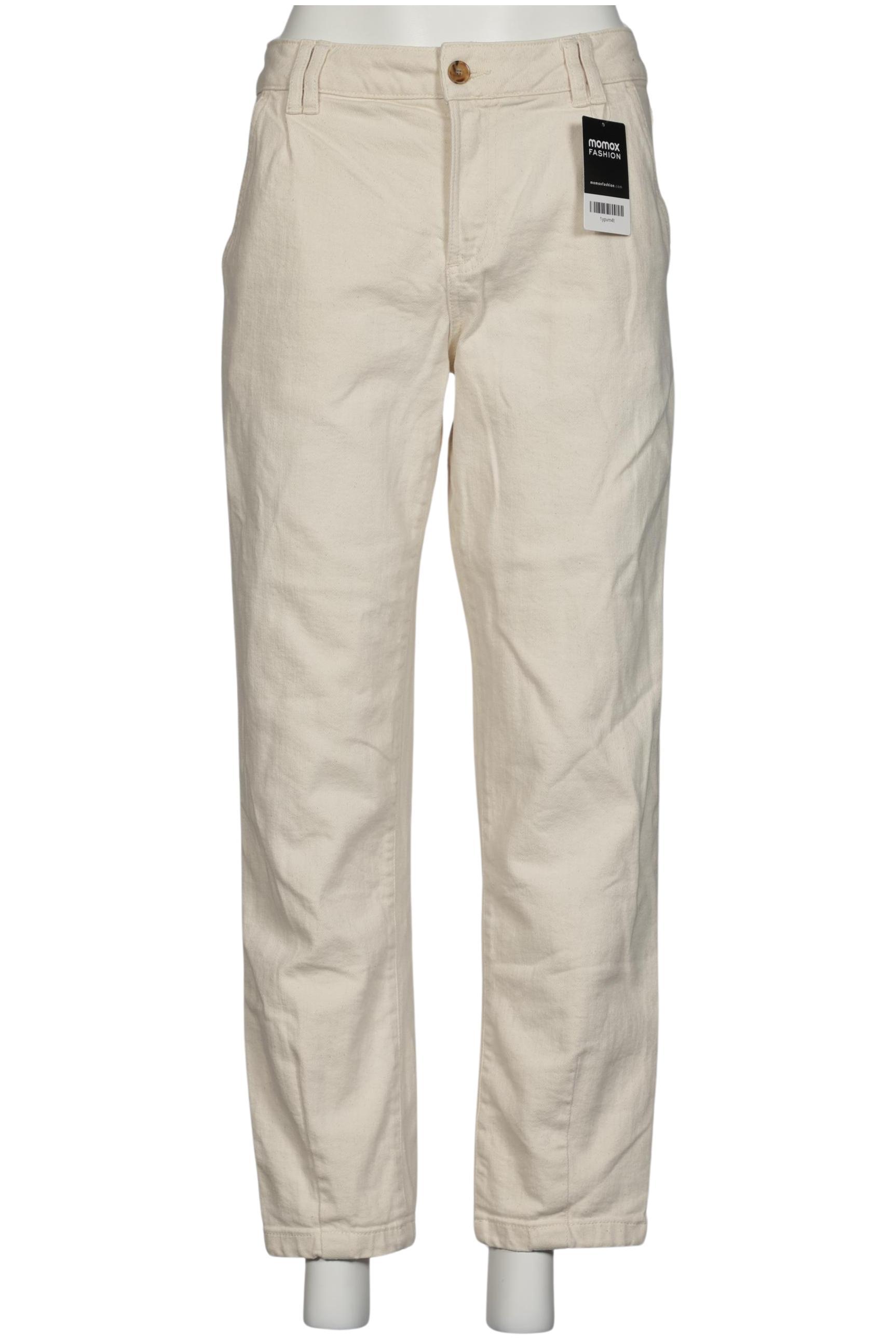 

Sezane Damen Jeans, cremeweiß, Gr. 38