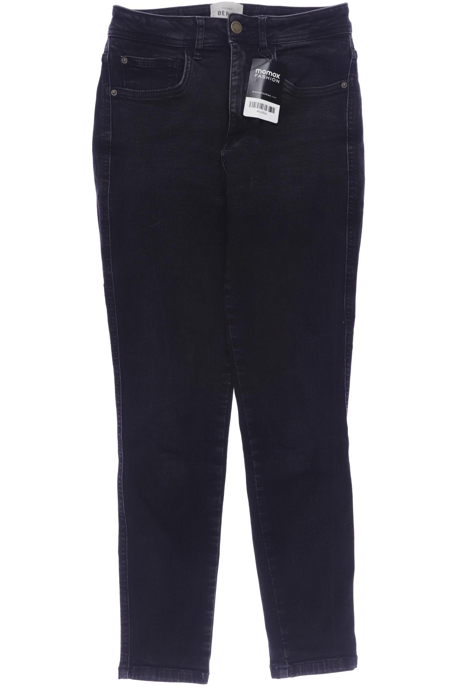 

Sezane Damen Jeans, schwarz, Gr. 40