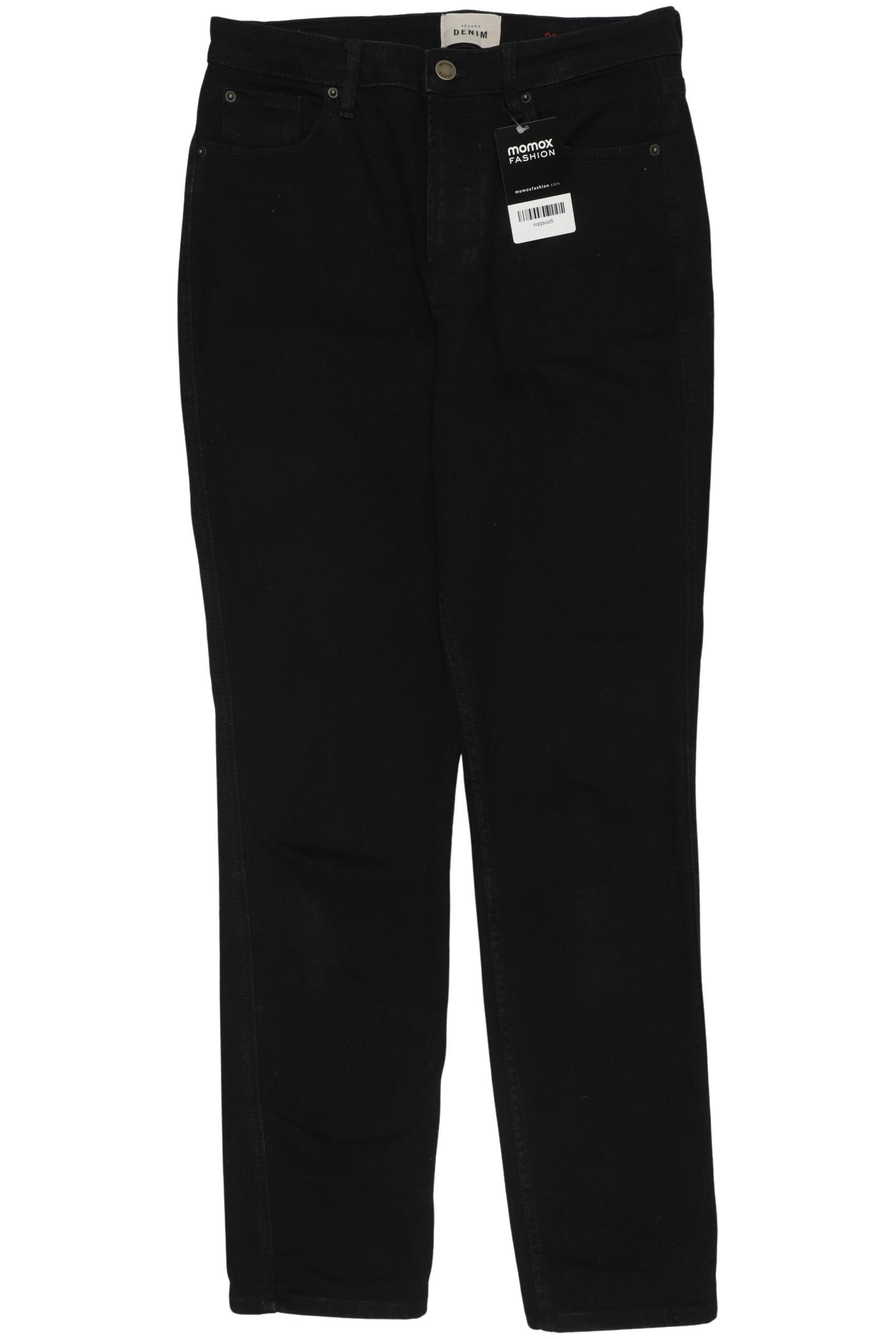 

Sezane Damen Jeans, schwarz, Gr. 38