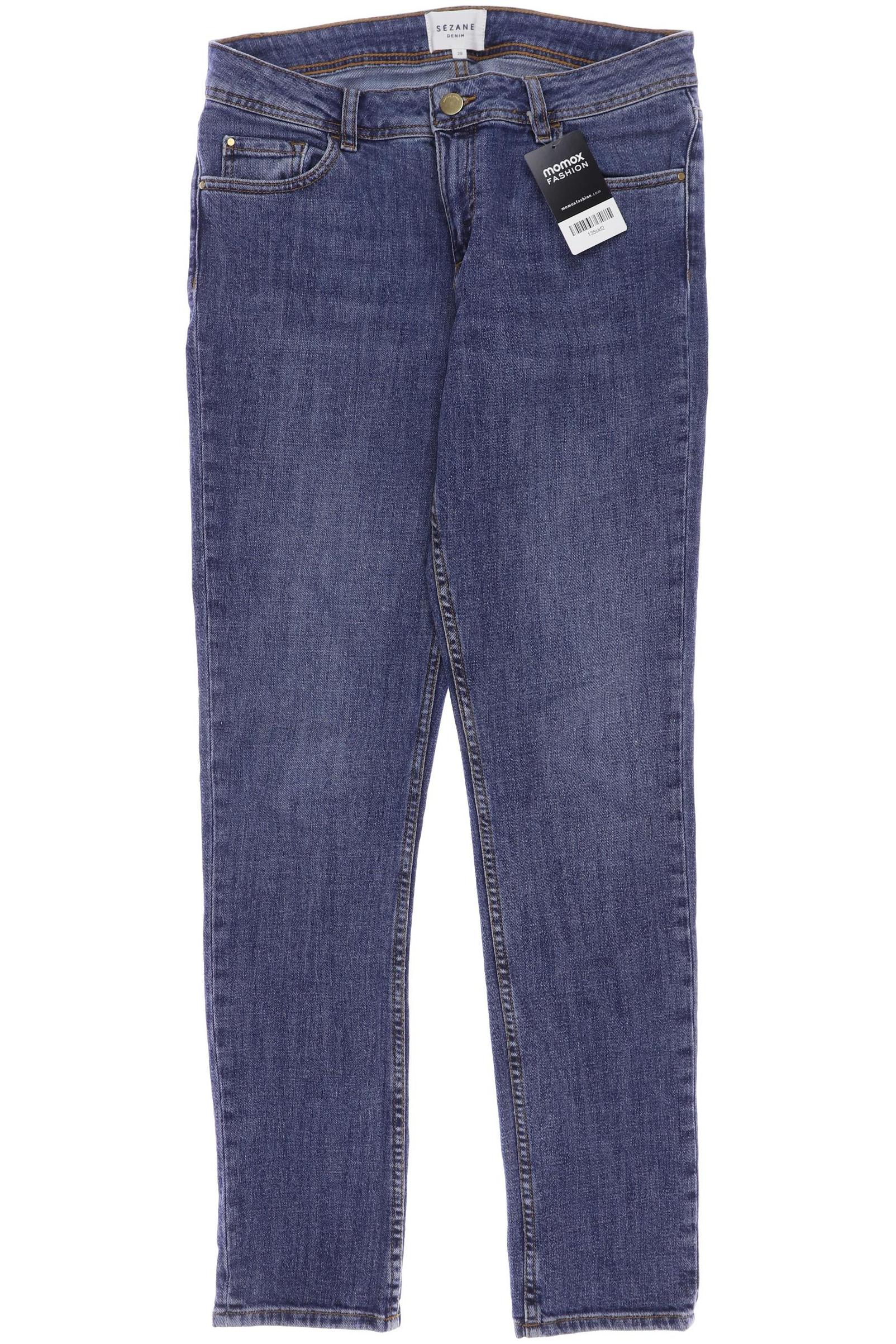

Sezane Damen Jeans, blau