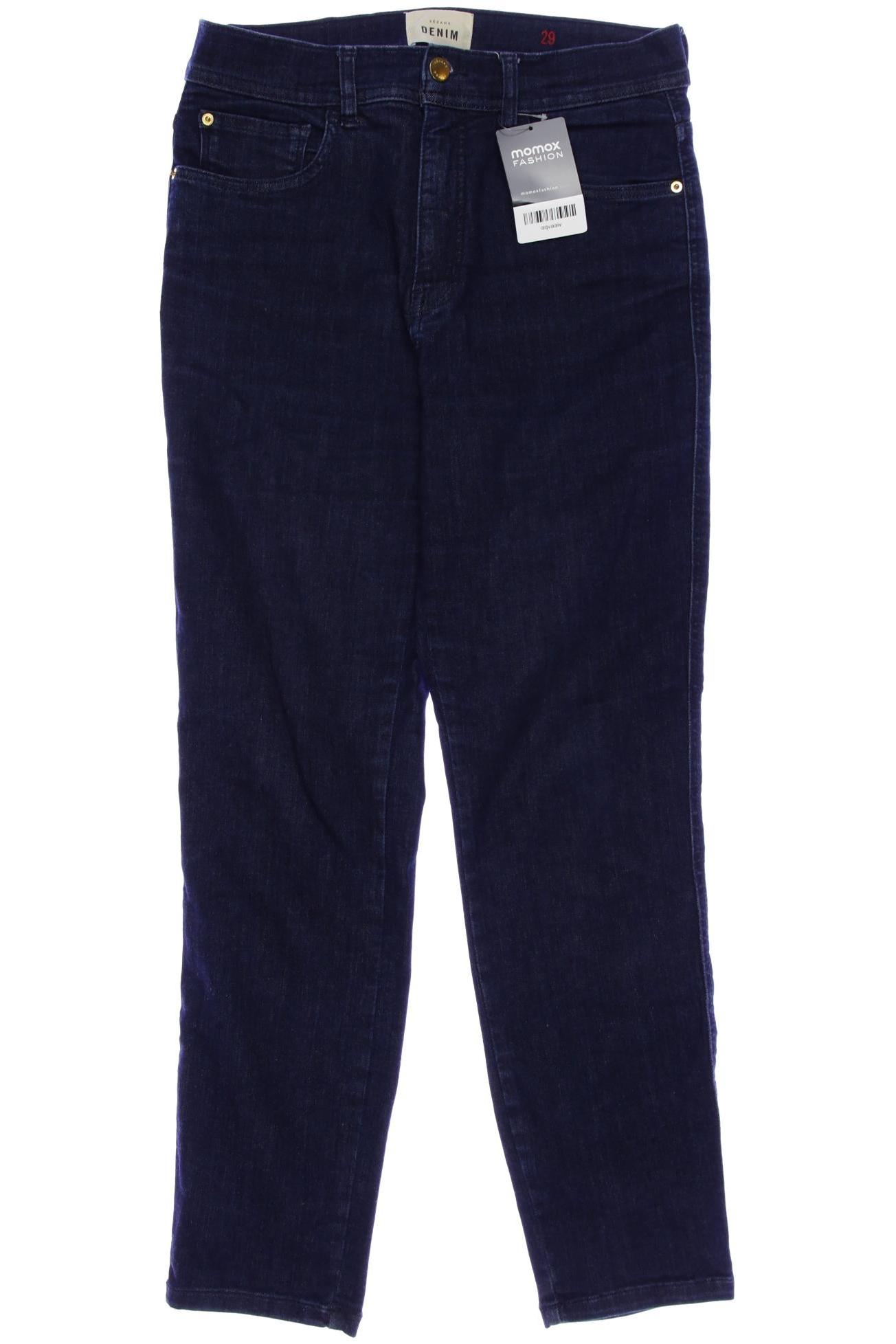 

Sezane Damen Jeans, marineblau, Gr. 29