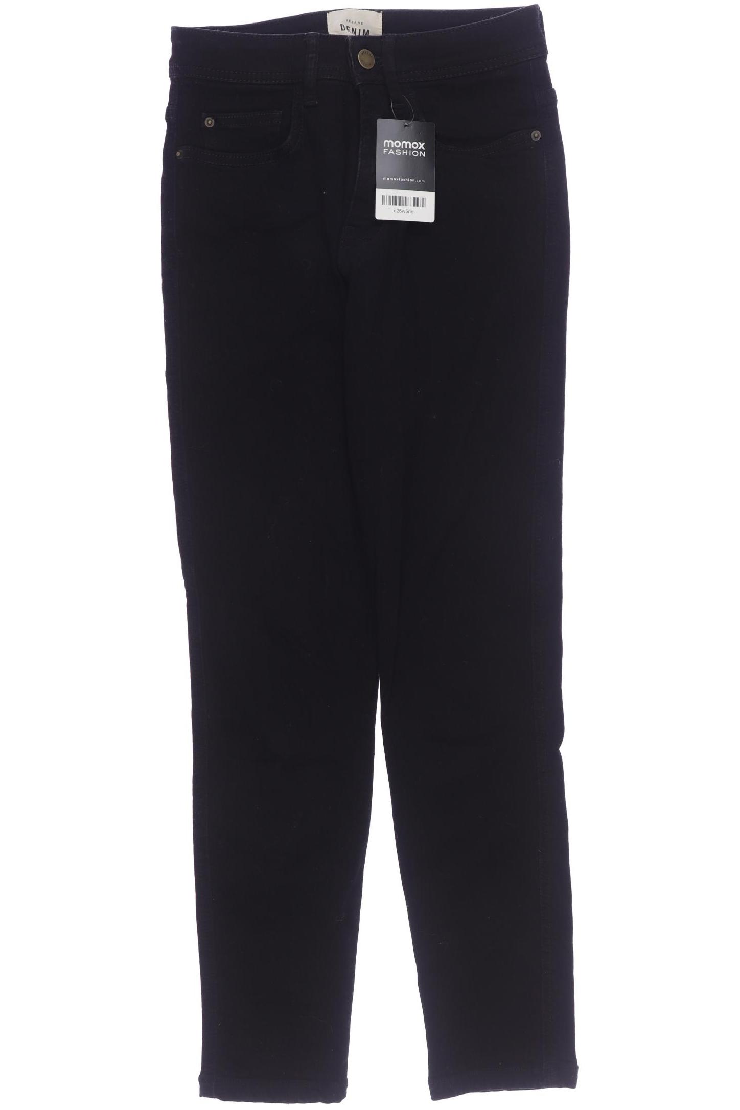 

Sezane Damen Jeans, schwarz, Gr. 32