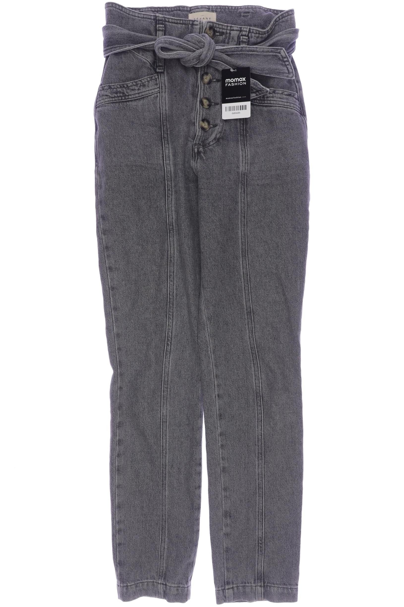 

Sezane Damen Jeans, grau, Gr. 34