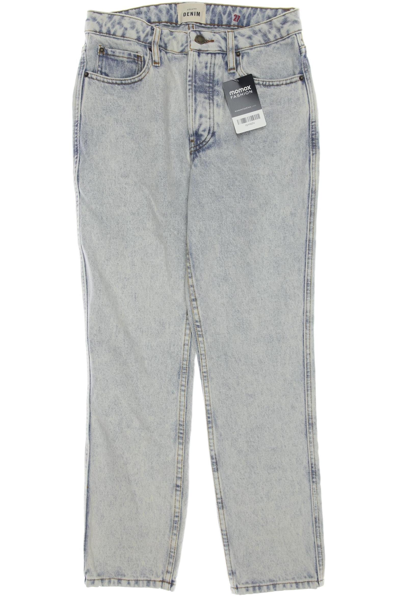 

Sezane Damen Jeans, hellblau, Gr. 27