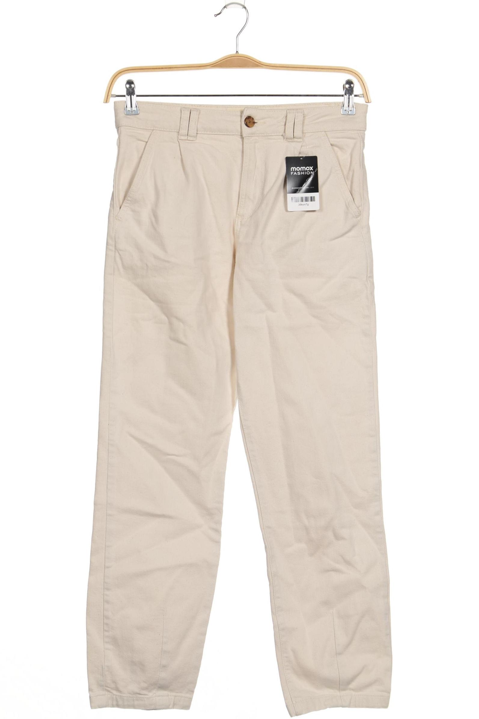 

Sezane Damen Jeans, cremeweiß, Gr. 36