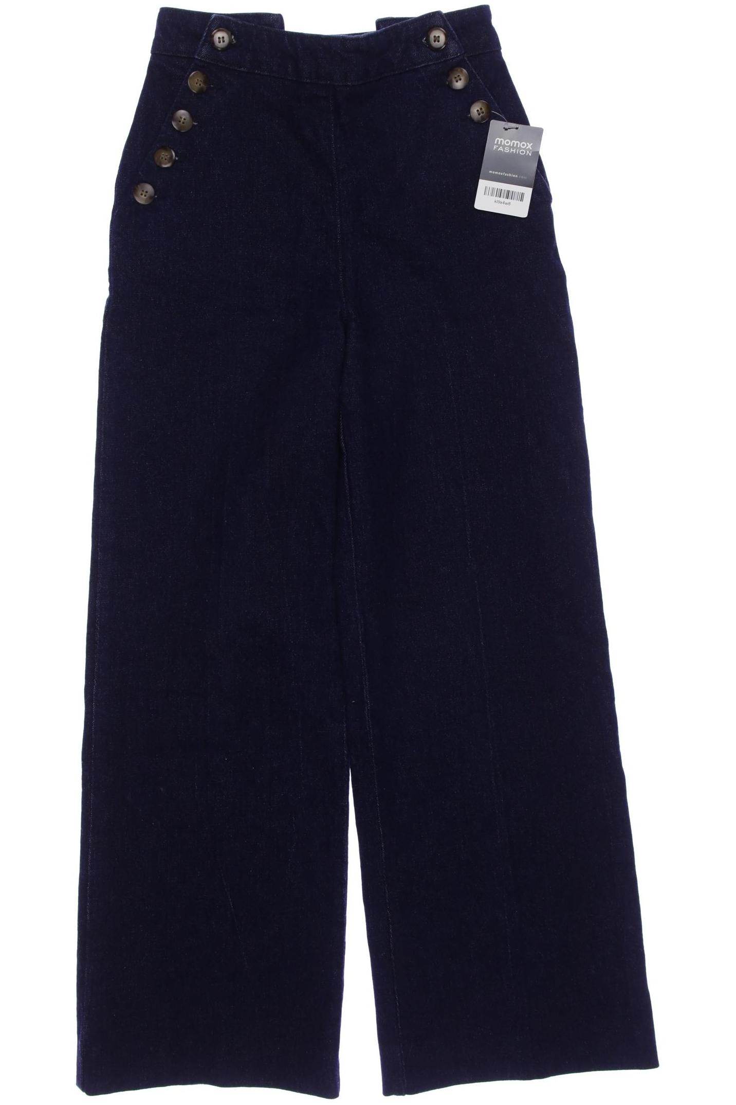 

Sezane Damen Jeans, marineblau, Gr. 32