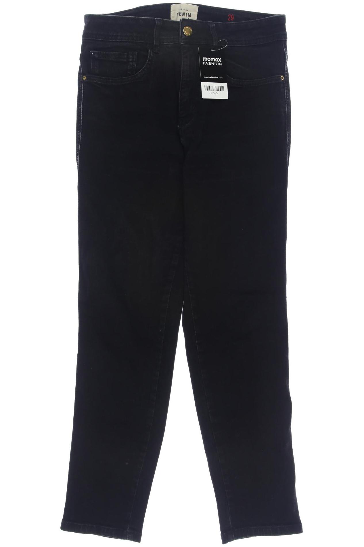 

Sezane Damen Jeans, schwarz, Gr. 29