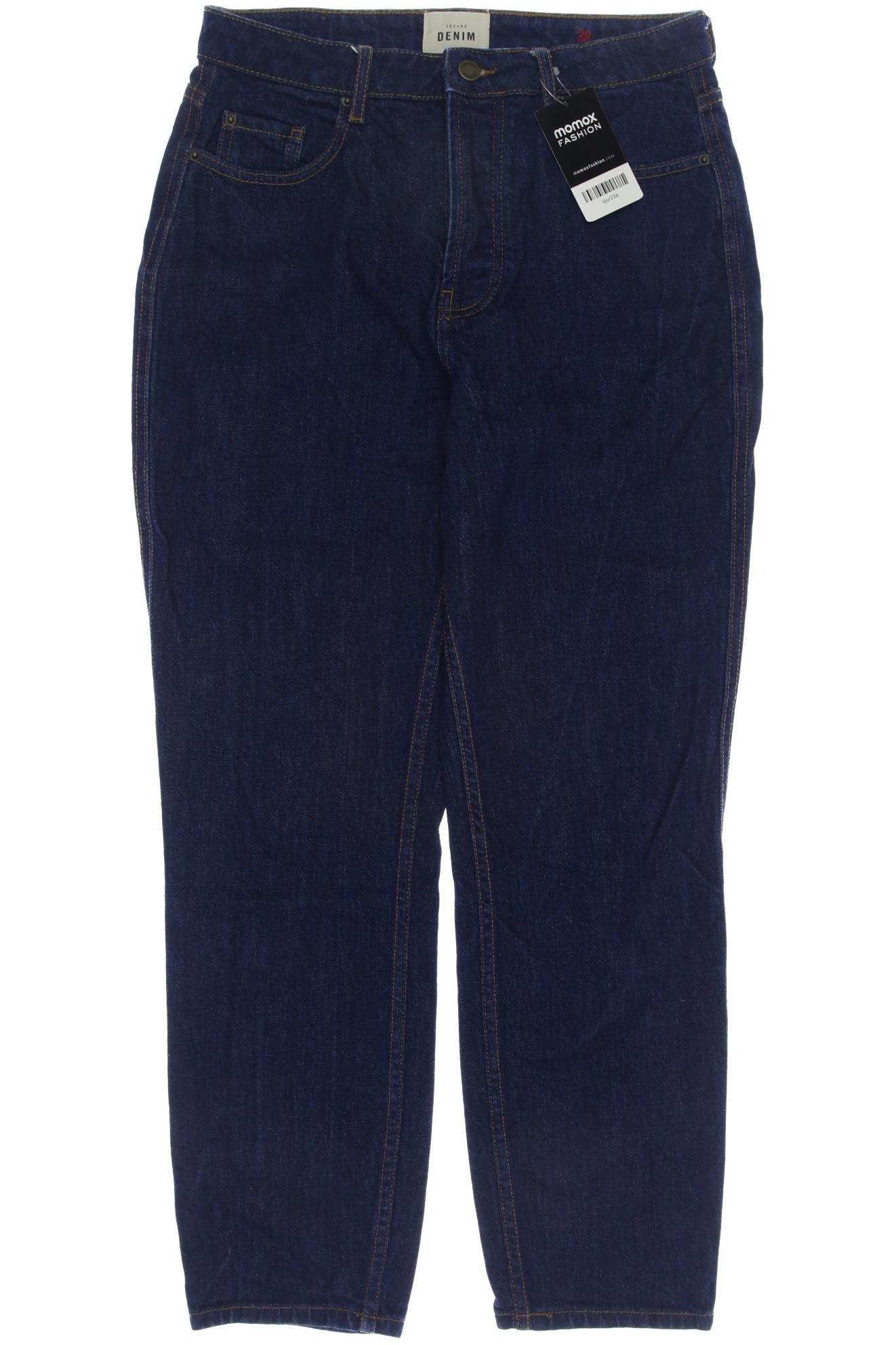 

Sezane Damen Jeans, marineblau, Gr. 38