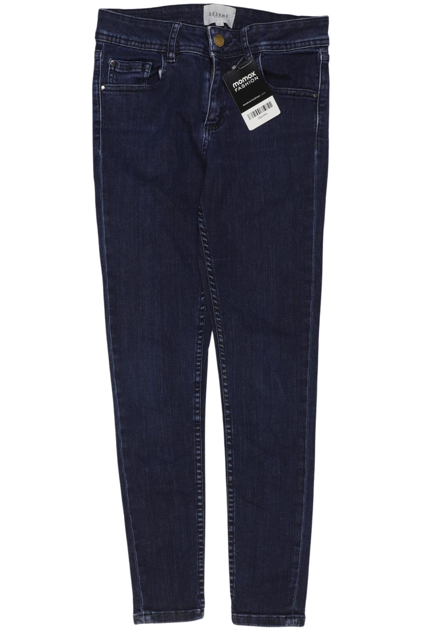 

Sezane Damen Jeans, marineblau, Gr. 26
