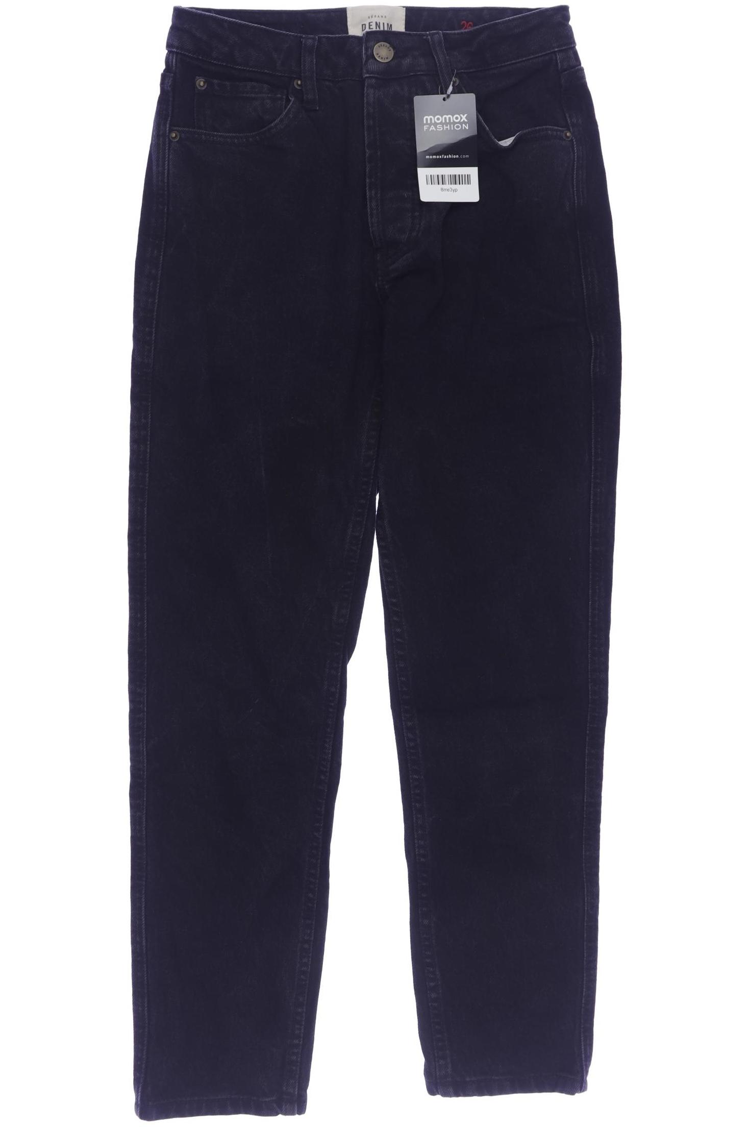 

Sezane Damen Jeans, schwarz, Gr. 26