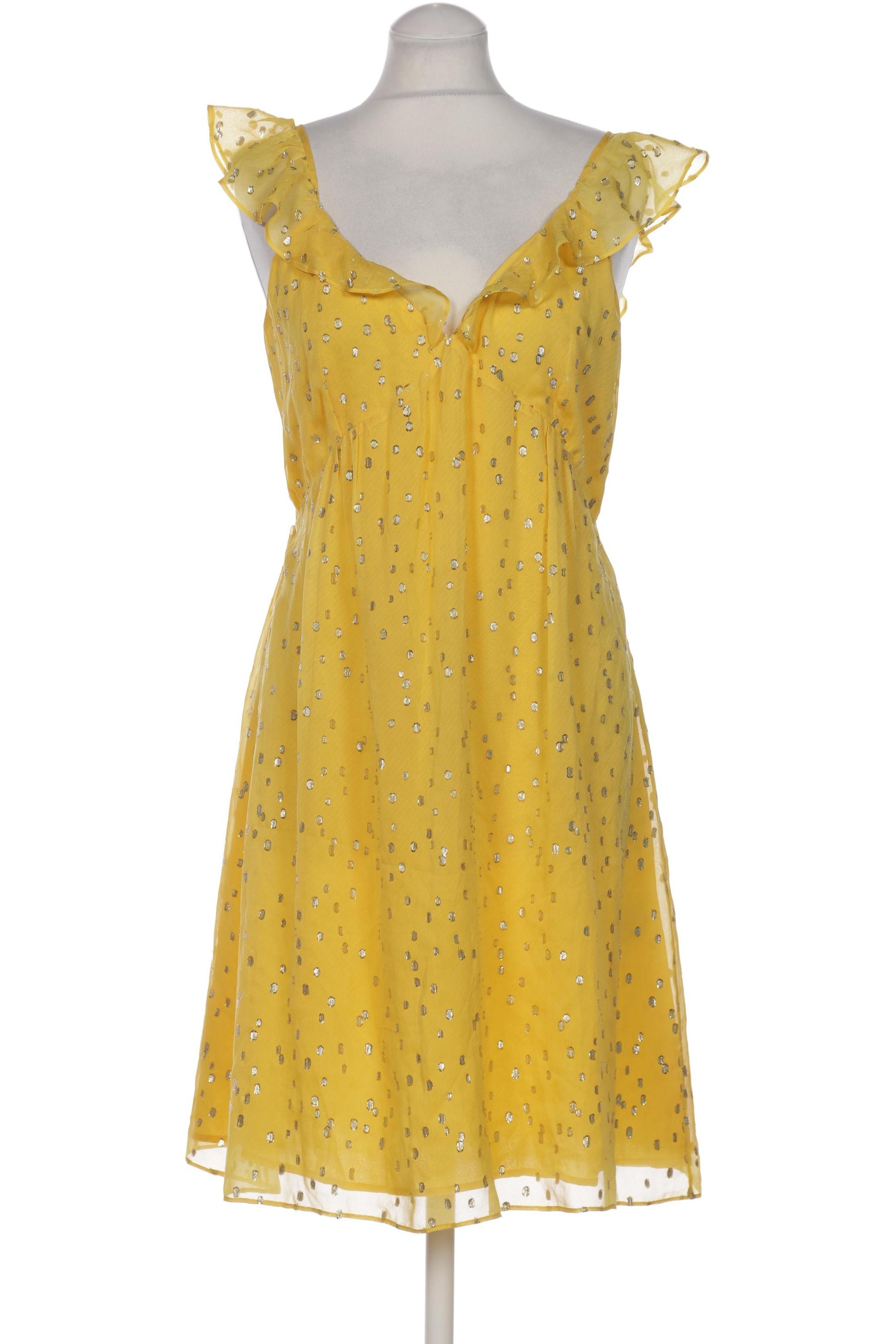 

Sezane Damen Kleid, gelb, Gr. 40