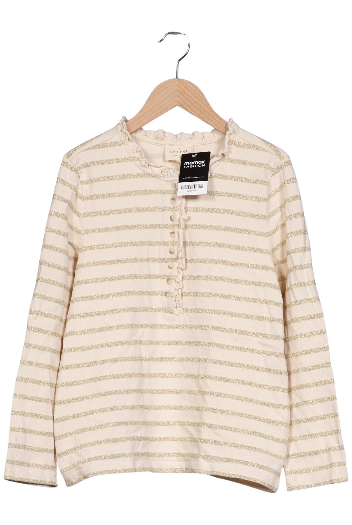 

Sezane Damen Langarmshirt, mehrfarbig, Gr. 38
