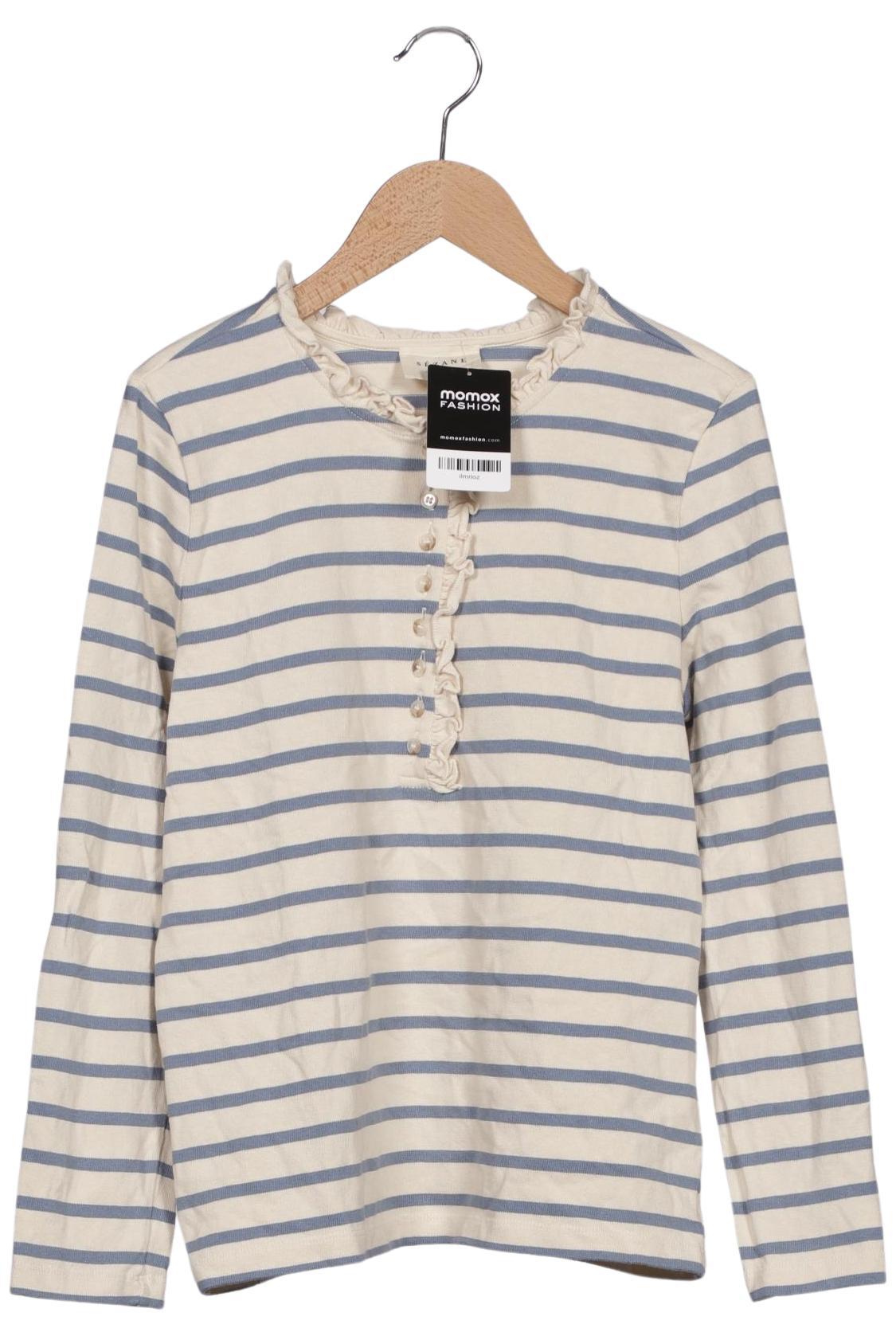 

Sezane Damen Langarmshirt, cremeweiß, Gr. 36