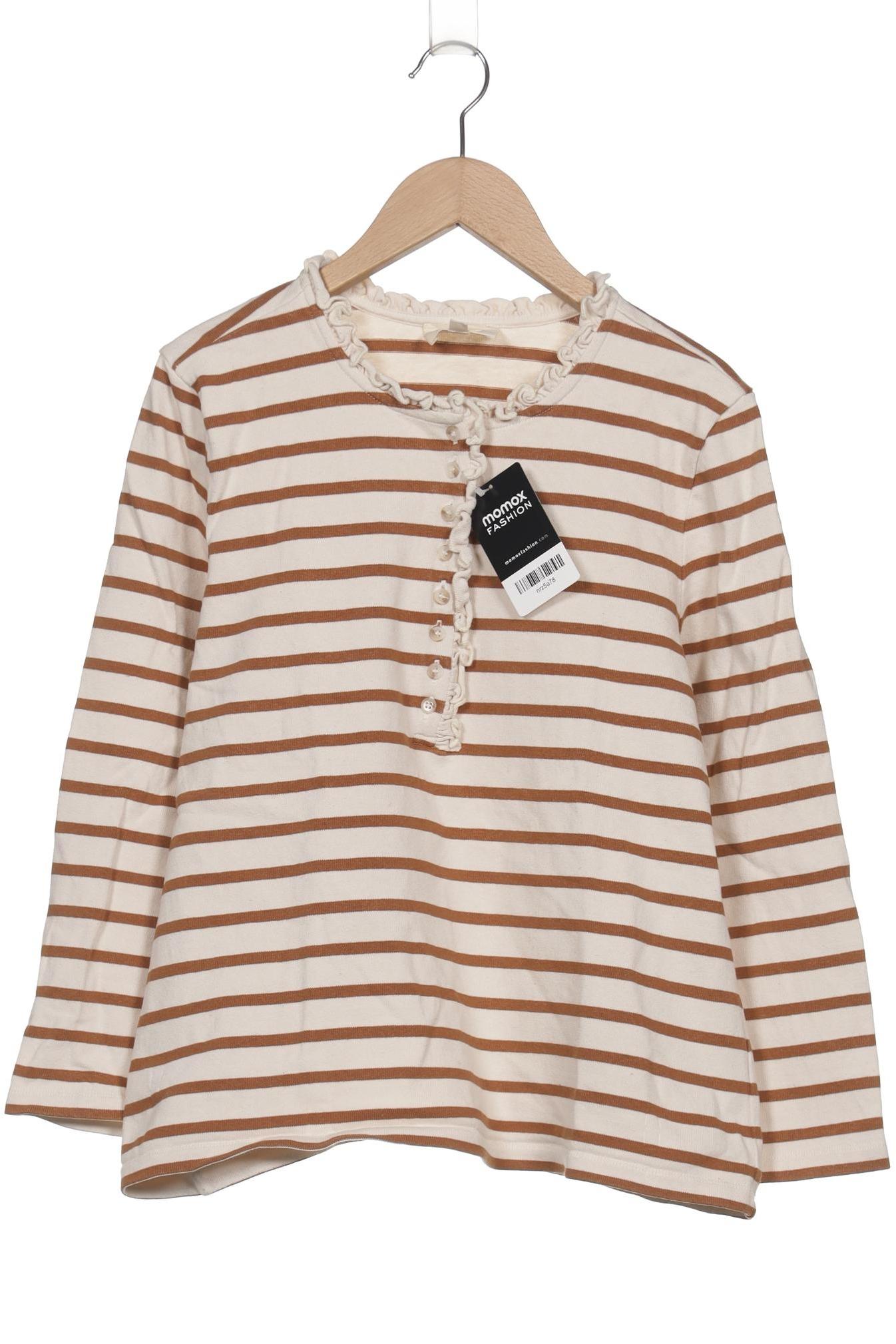 

Sezane Damen Langarmshirt, beige, Gr. 42