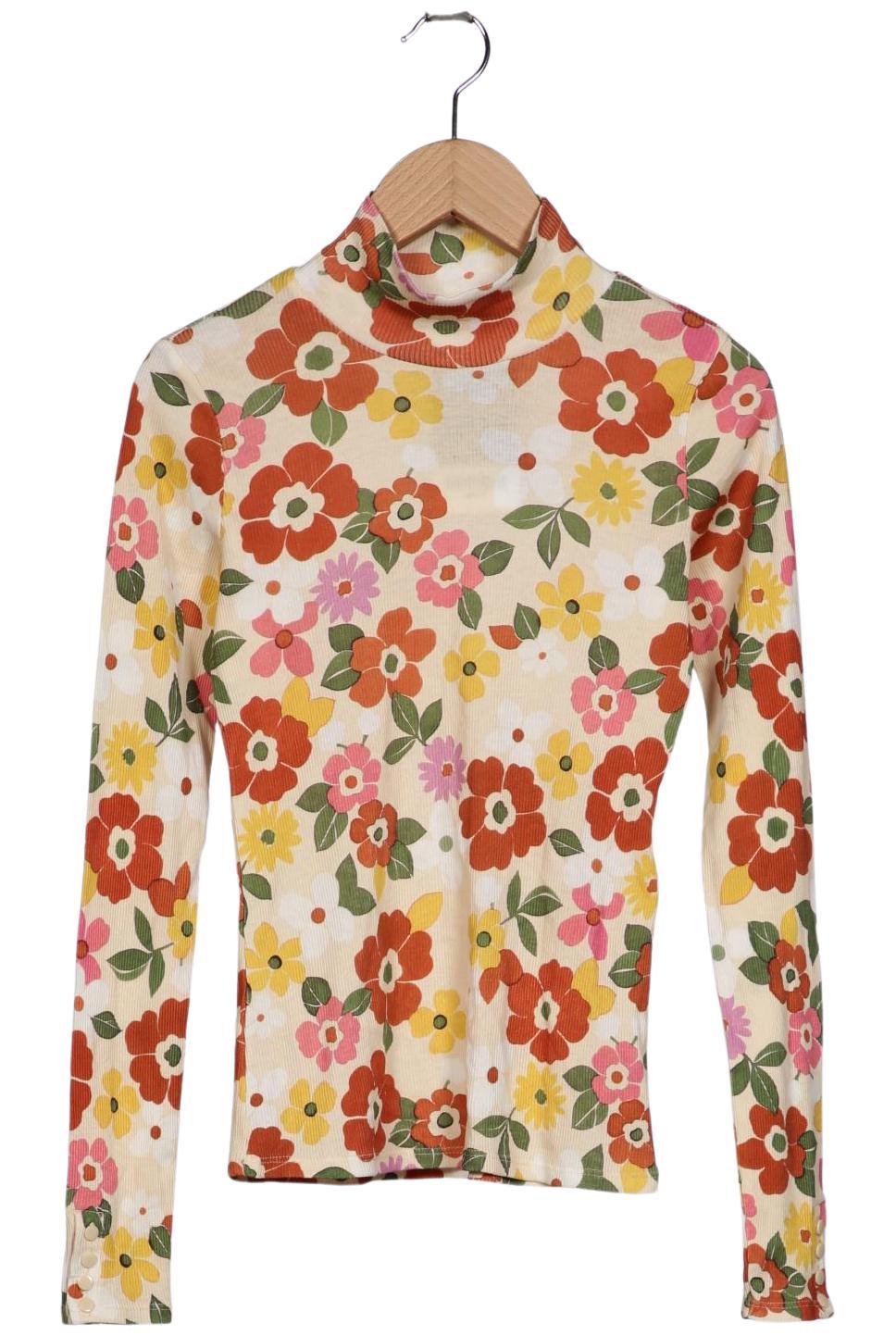 

Sezane Damen Langarmshirt, mehrfarbig, Gr. 34