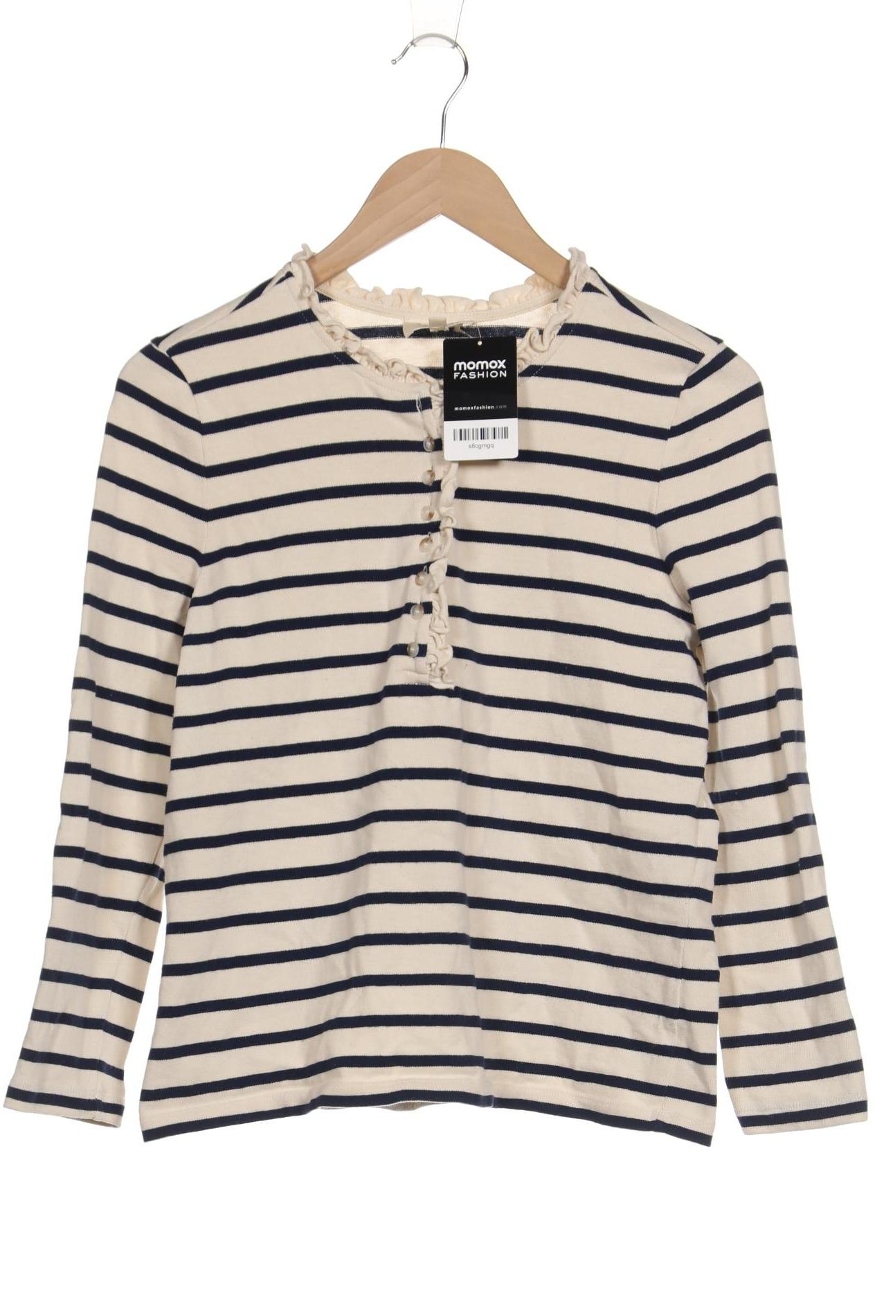 

Sezane Damen Langarmshirt, cremeweiß, Gr. 36