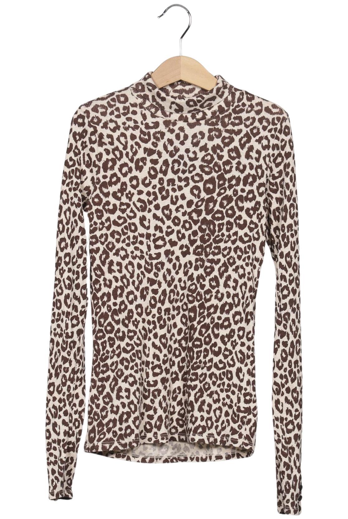 

Sezane Damen Langarmshirt, beige, Gr. 34