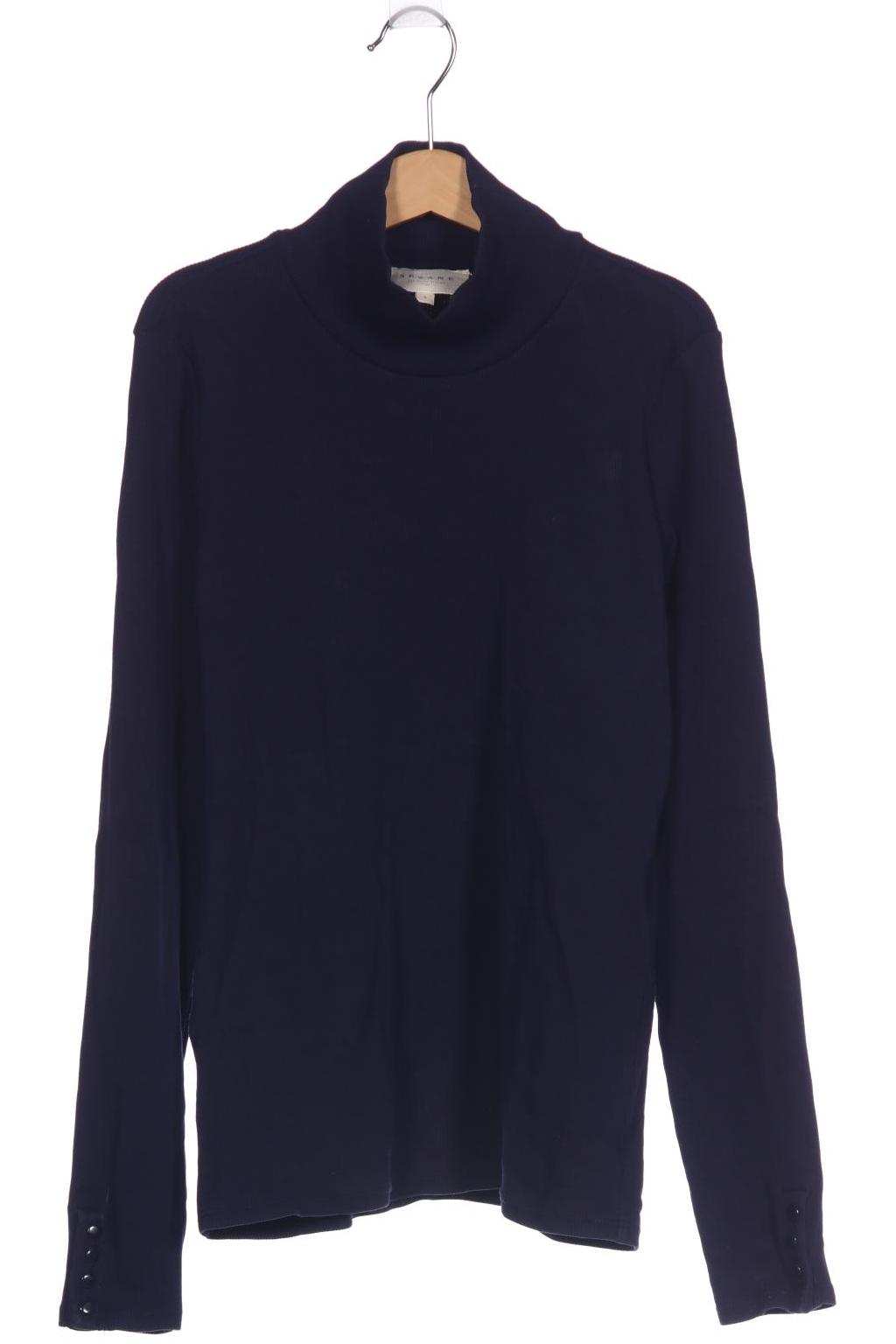 

Sezane Damen Langarmshirt, marineblau, Gr. 36