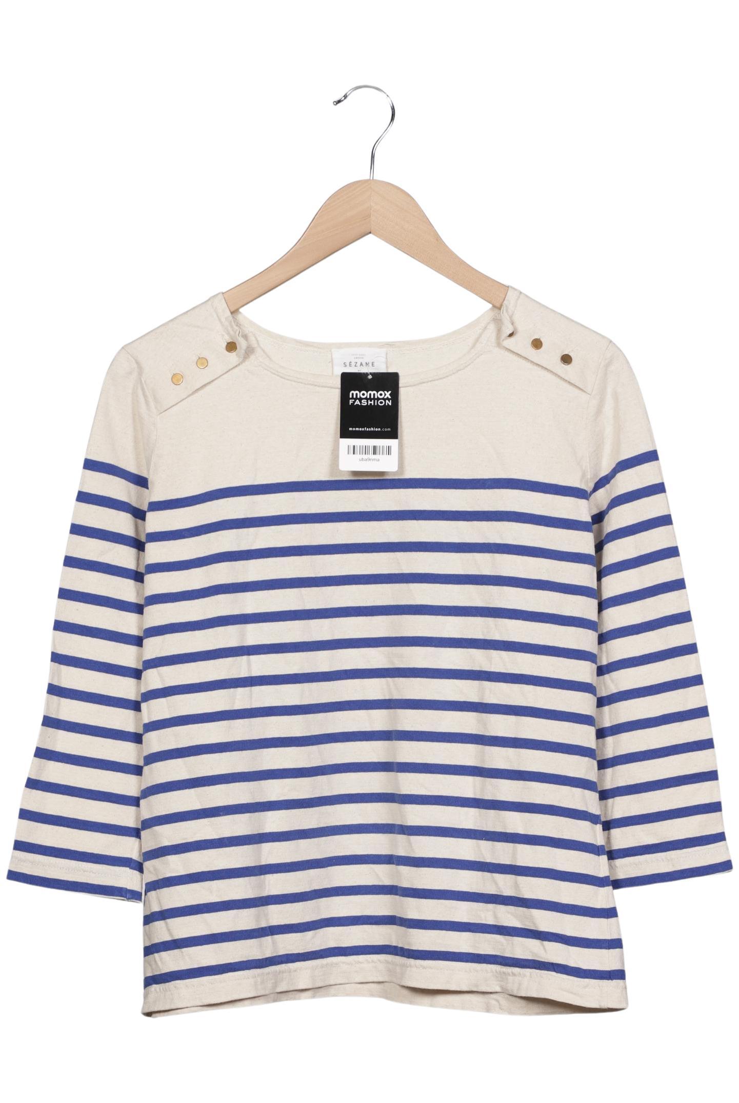 

Sezane Damen Langarmshirt, mehrfarbig, Gr. 44