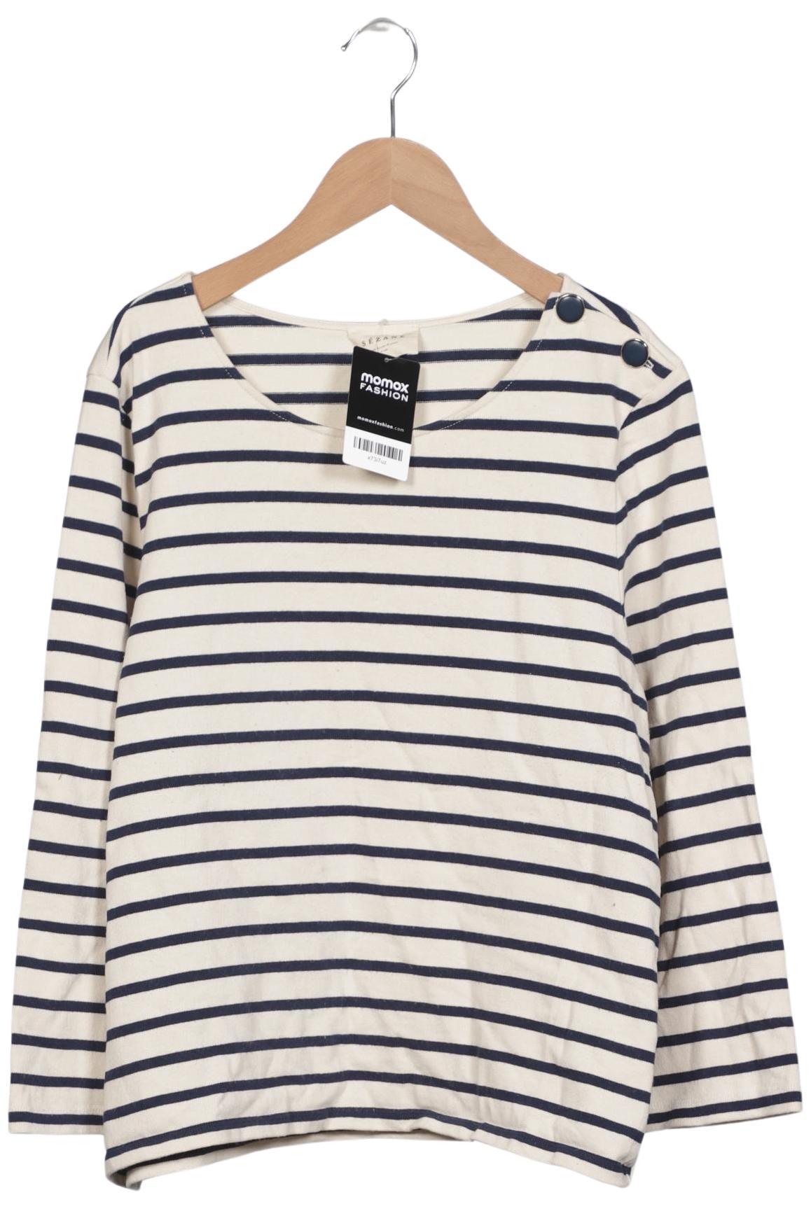 

Sezane Damen Langarmshirt, mehrfarbig, Gr. 44