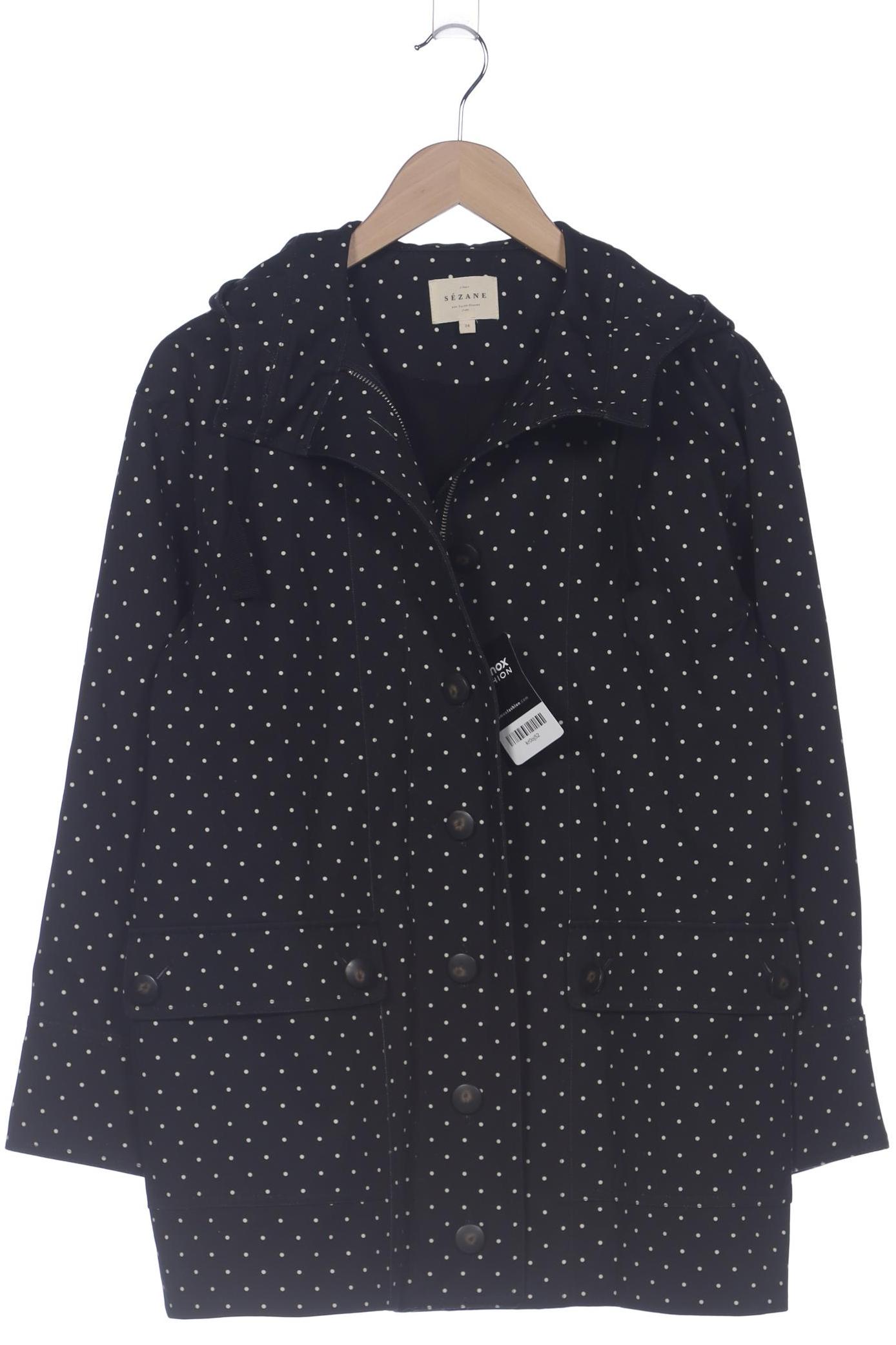 

Sezane Damen Mantel, marineblau, Gr. 34