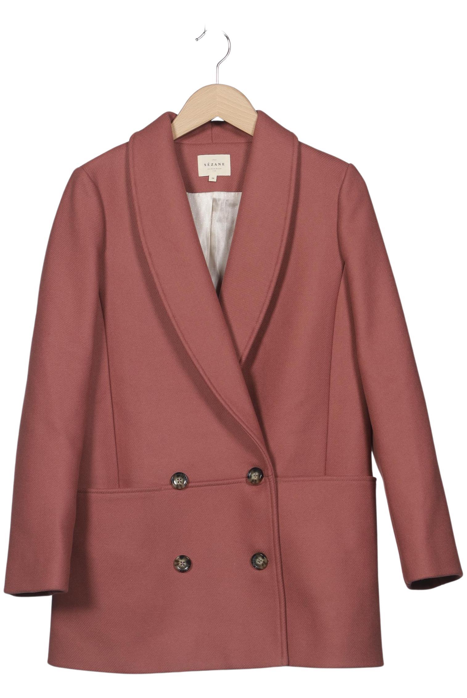 

Sezane Damen Mantel, pink, Gr. 38