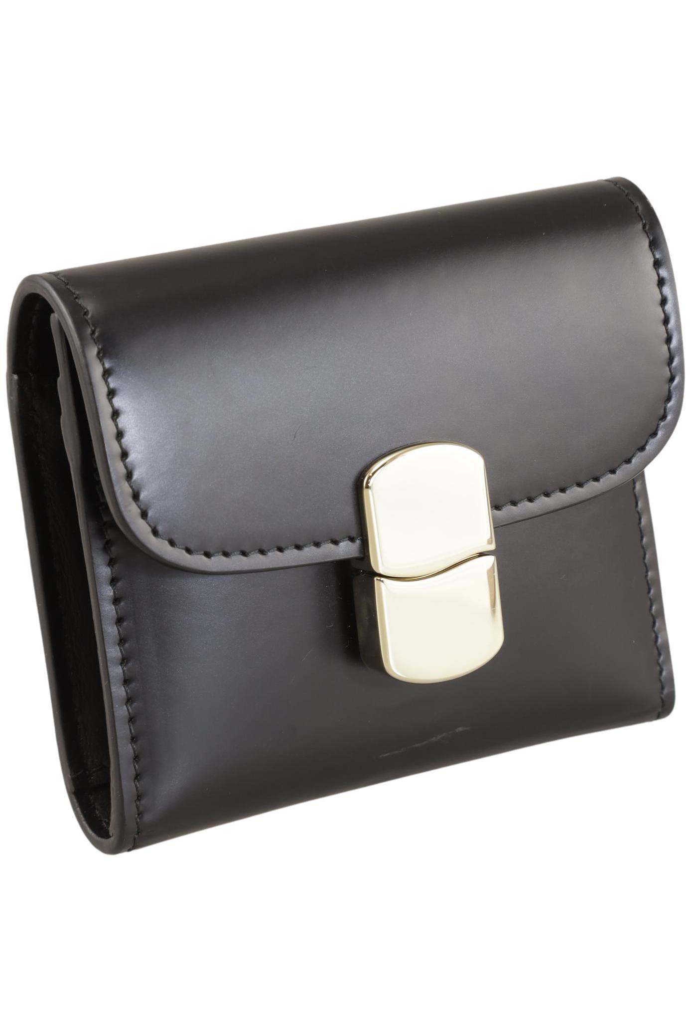 

Sezane Damen Portemonnaie, schwarz, Gr.