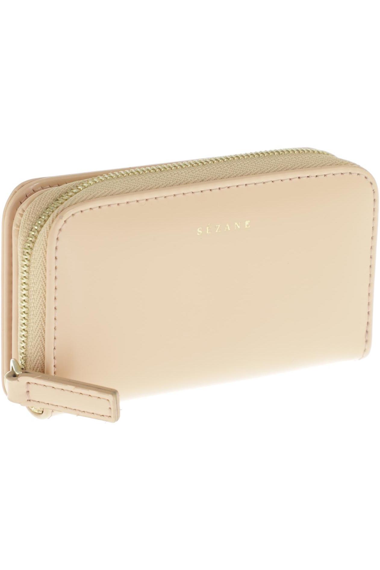 

Sezane Damen Portemonnaie, beige, Gr.