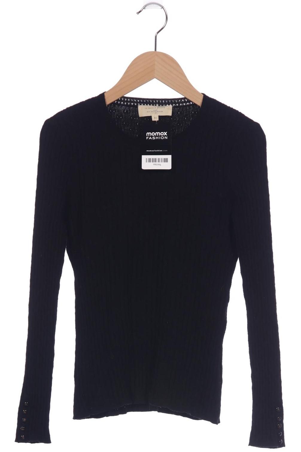 

Sezane Damen Pullover, schwarz, Gr. 34