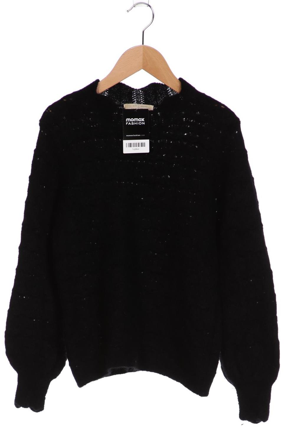

Sezane Damen Pullover, schwarz