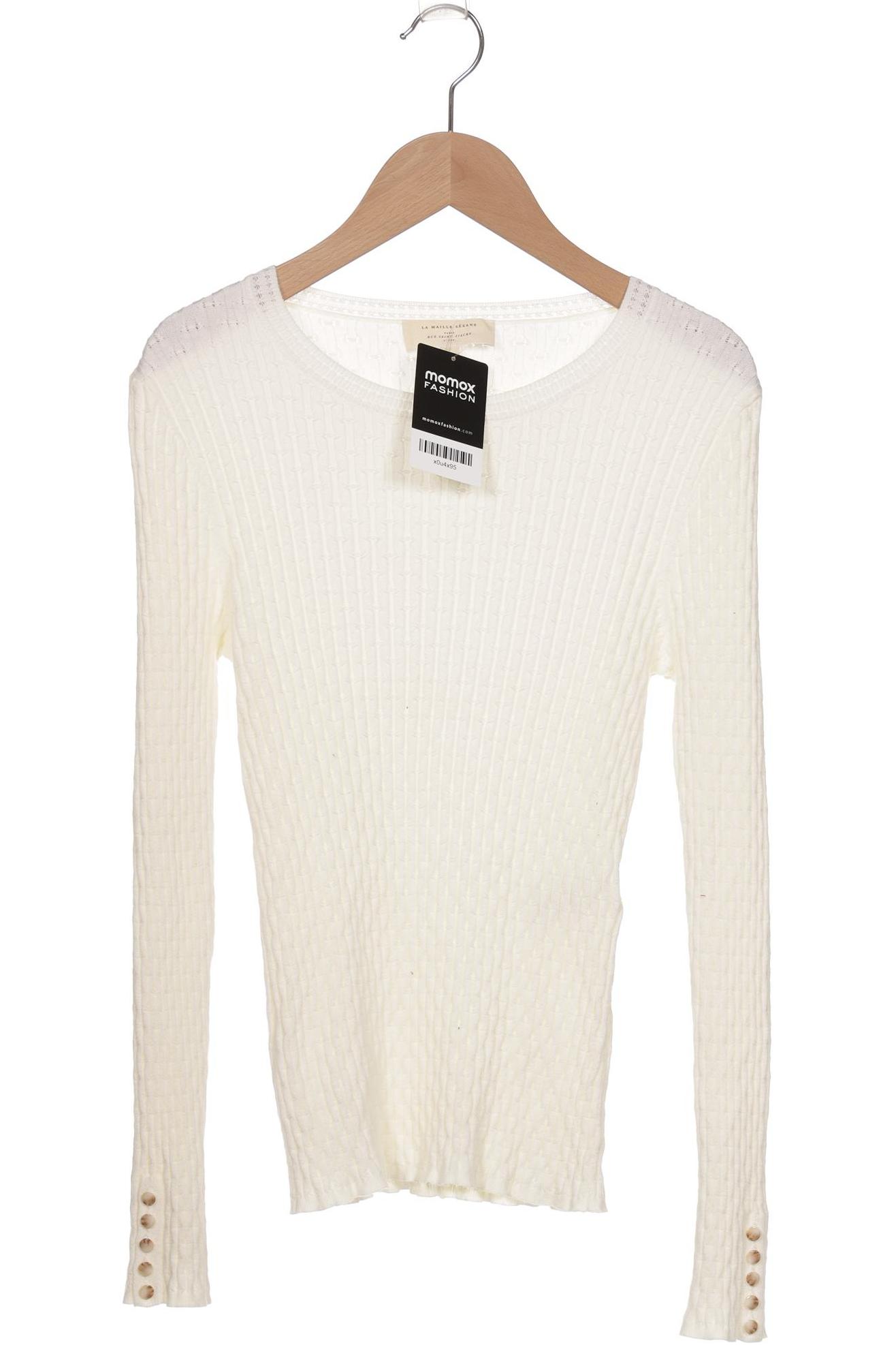 

Sezane Damen Pullover, cremeweiß, Gr. 36