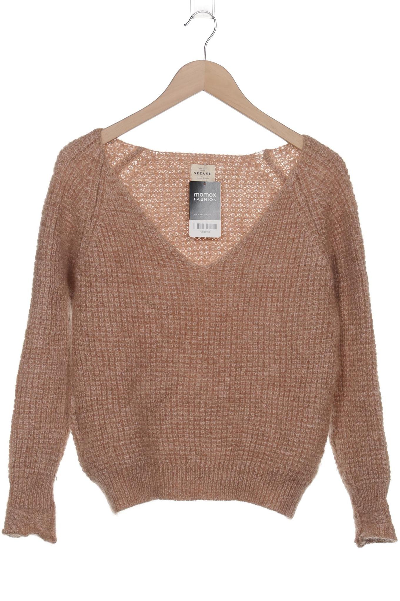 

Sezane Damen Pullover, beige, Gr. 42