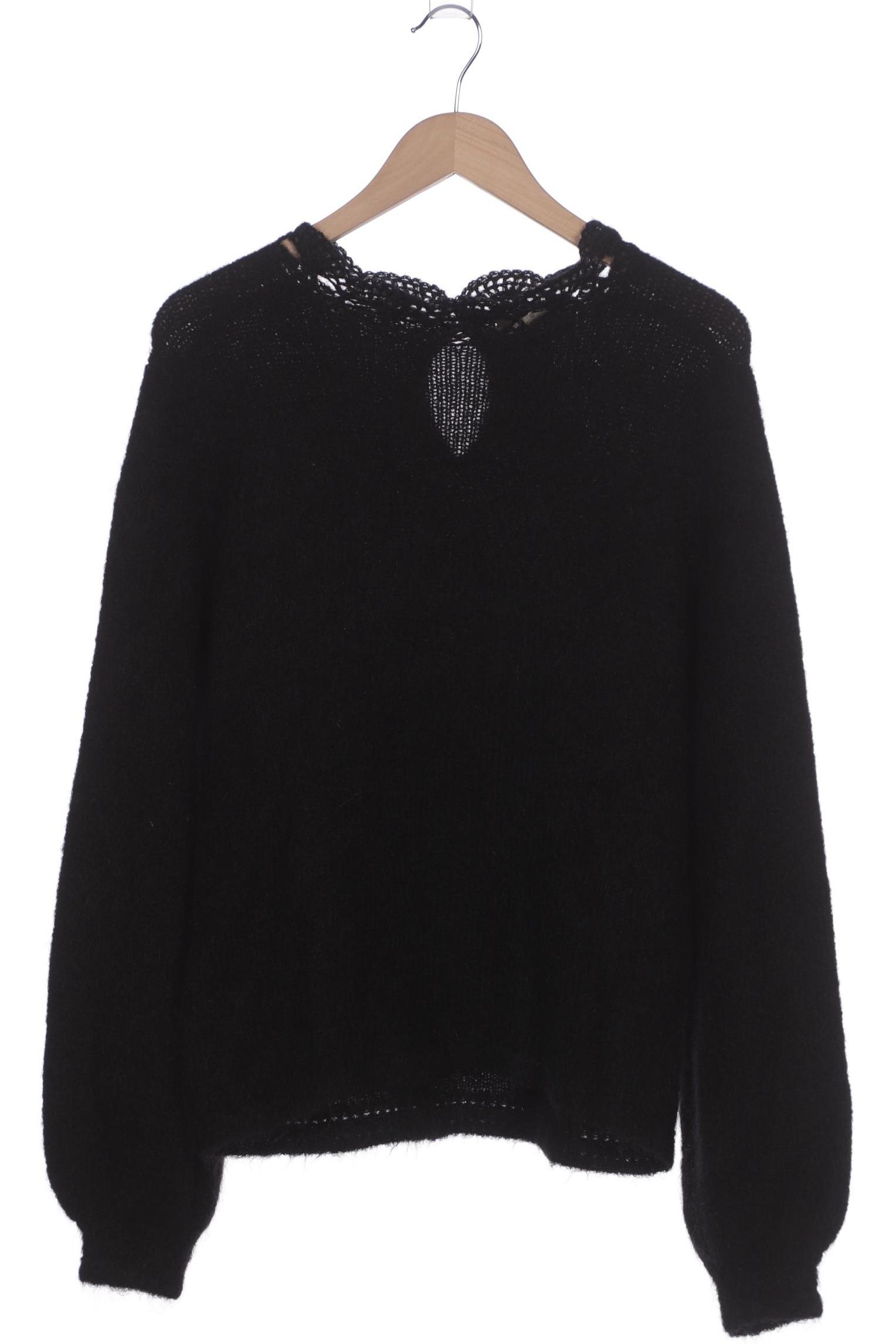 

Sezane Damen Pullover, schwarz, Gr. 44