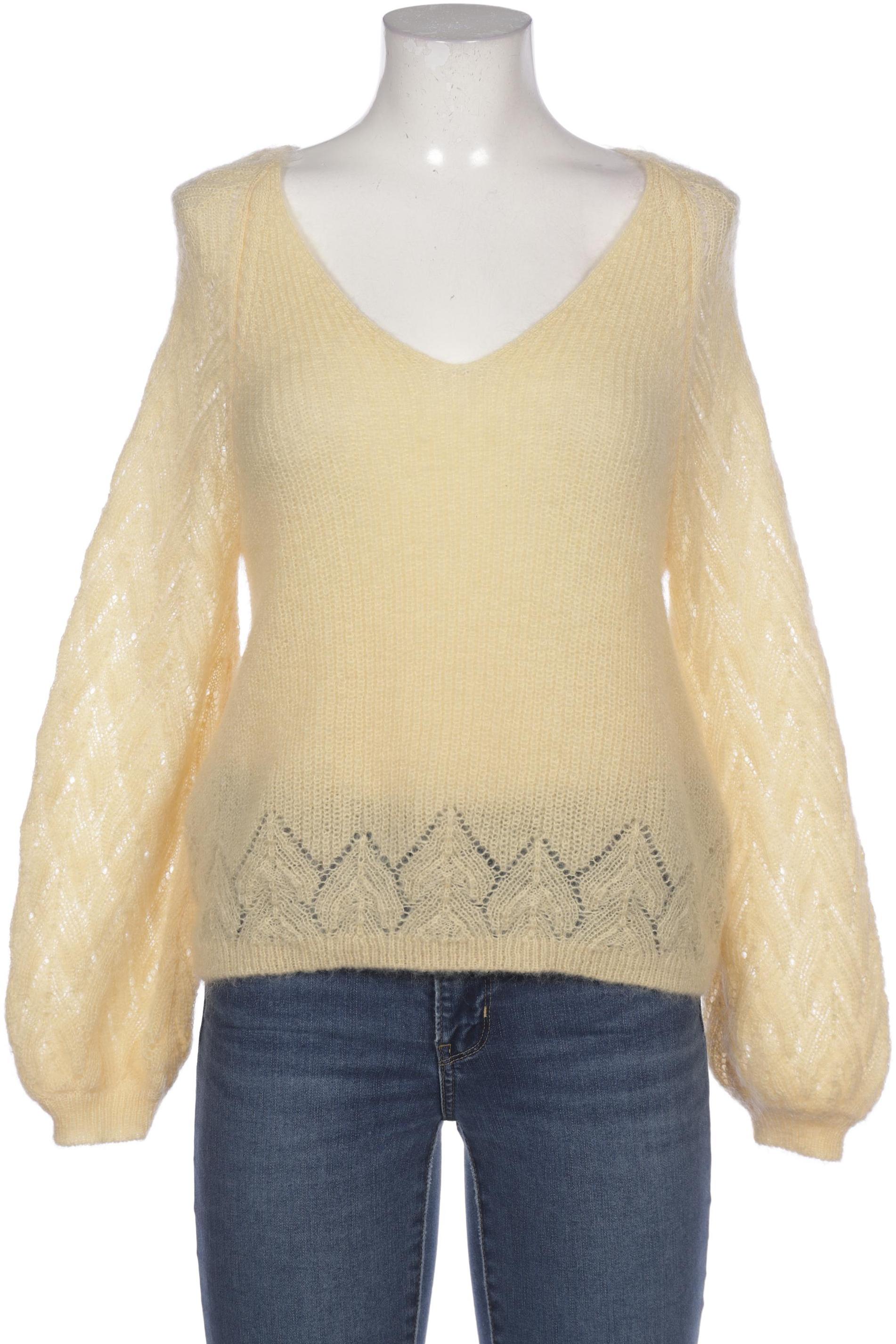 

Sezane Damen Pullover, gelb, Gr. 38