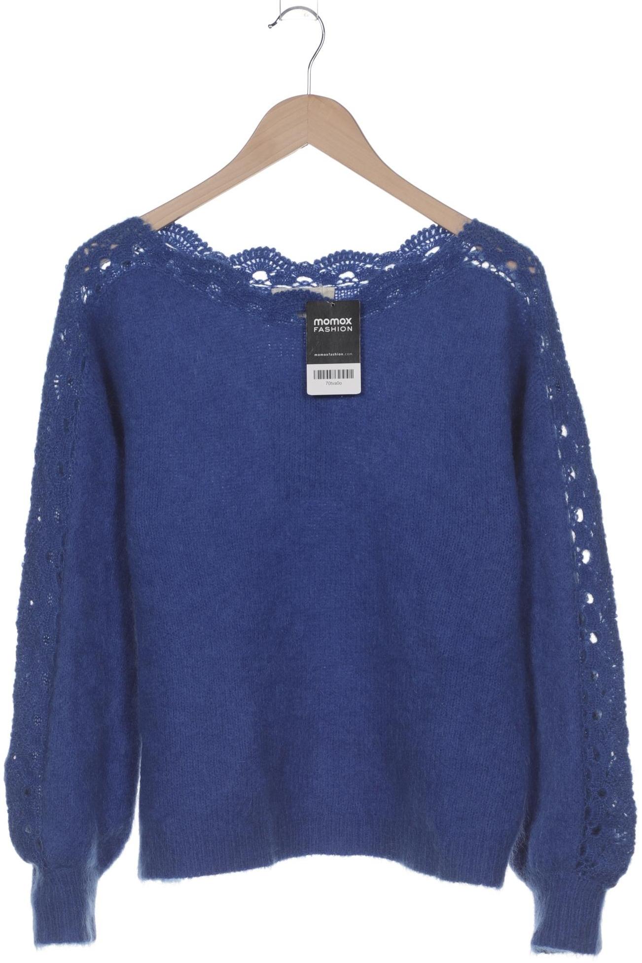 

Sezane Damen Pullover, blau, Gr. 42