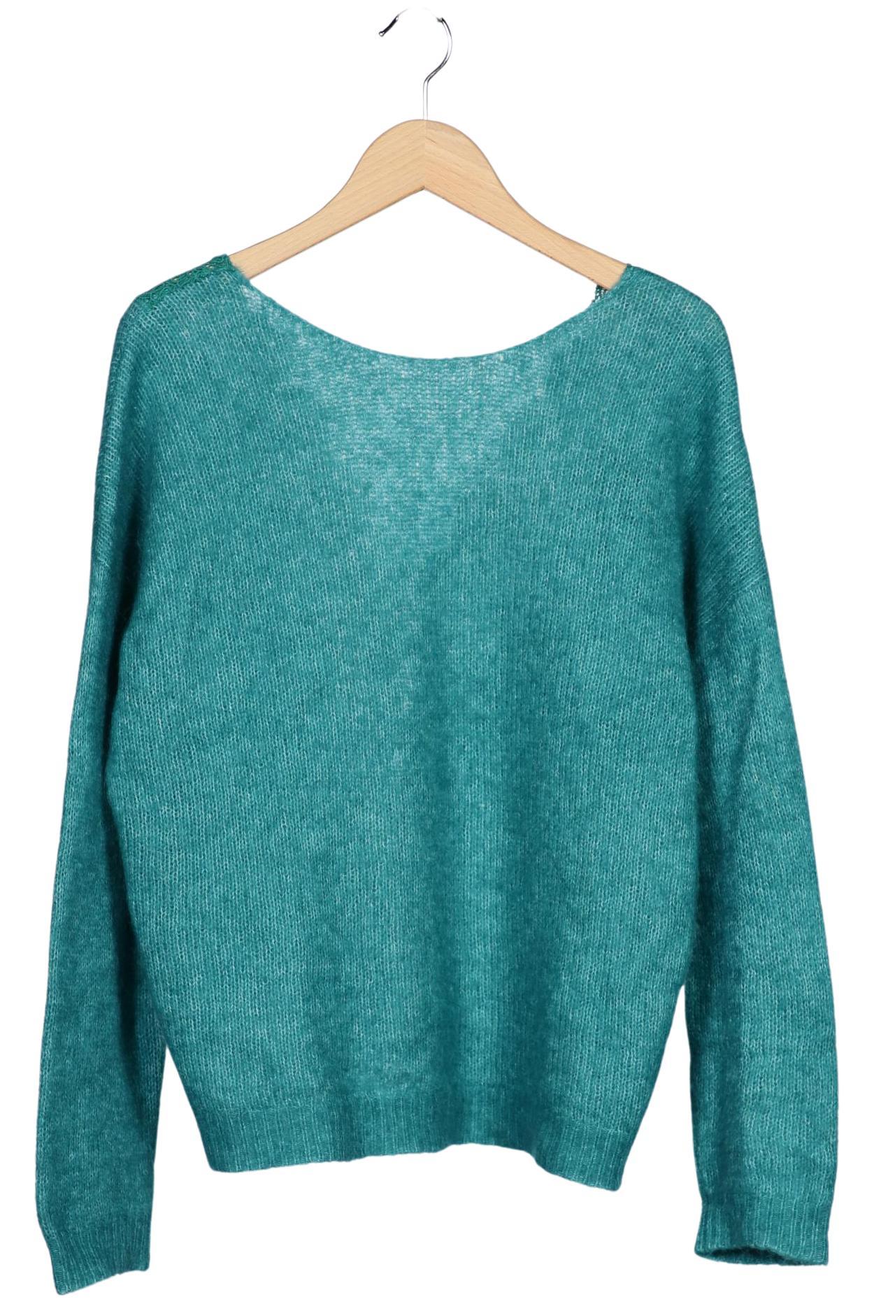

Sezane Damen Pullover, türkis, Gr. 42