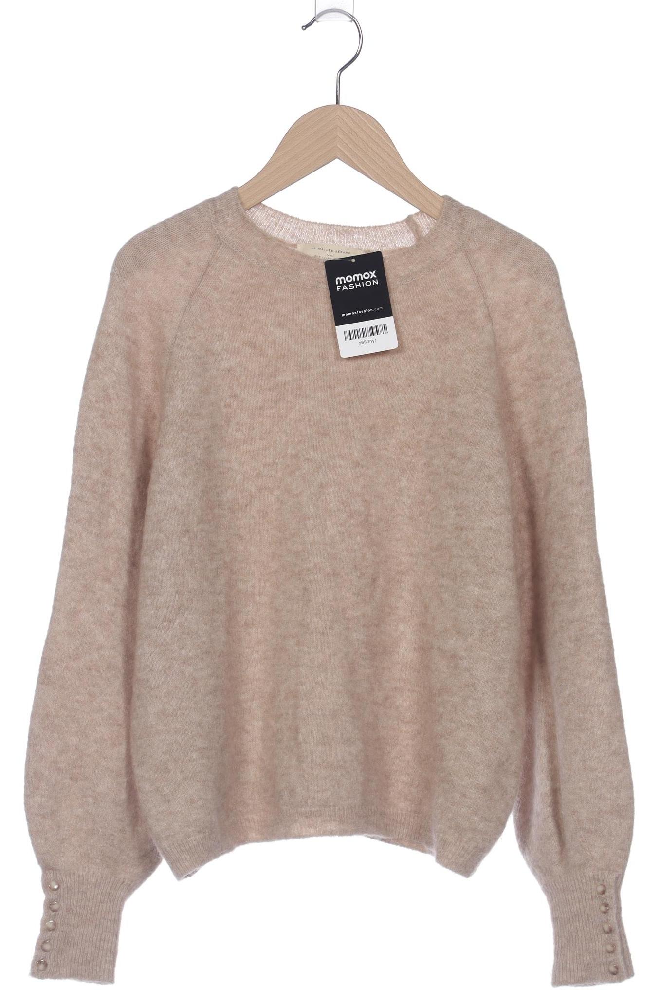 

Sezane Damen Pullover, beige, Gr. 36